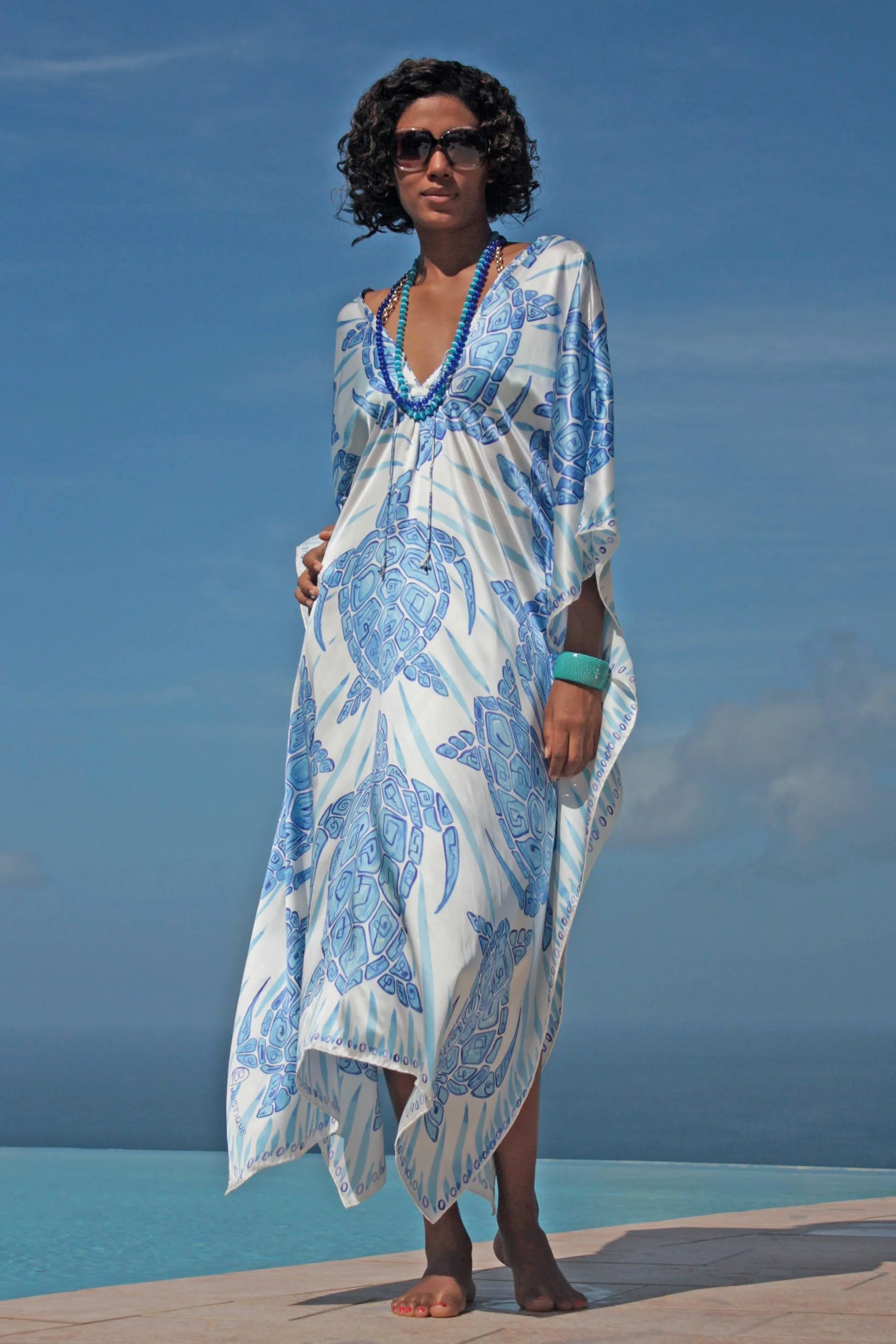 Silk Lea Kaftan TURTLE - Image 3