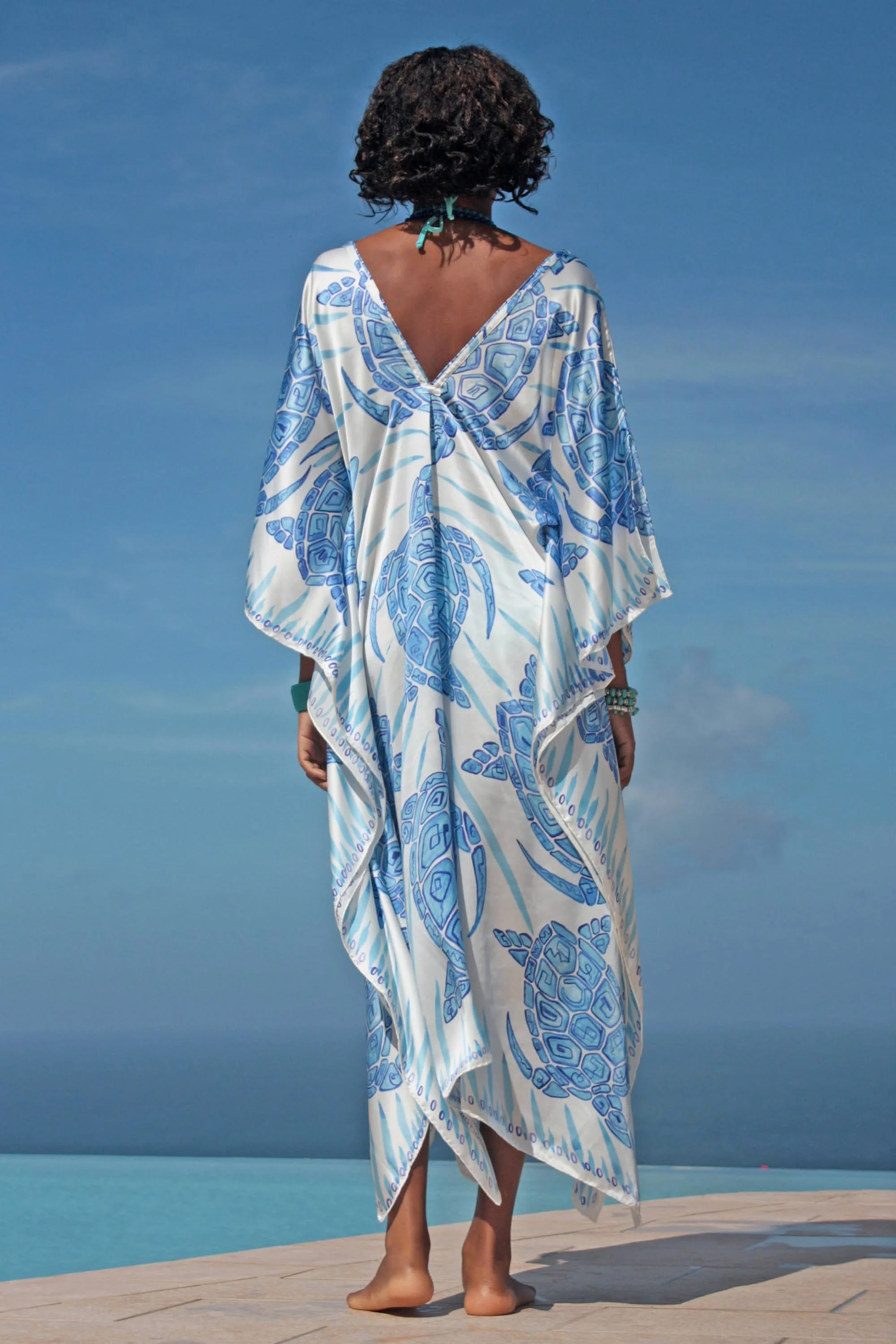 Silk Lea Kaftan TURTLE - Image 4