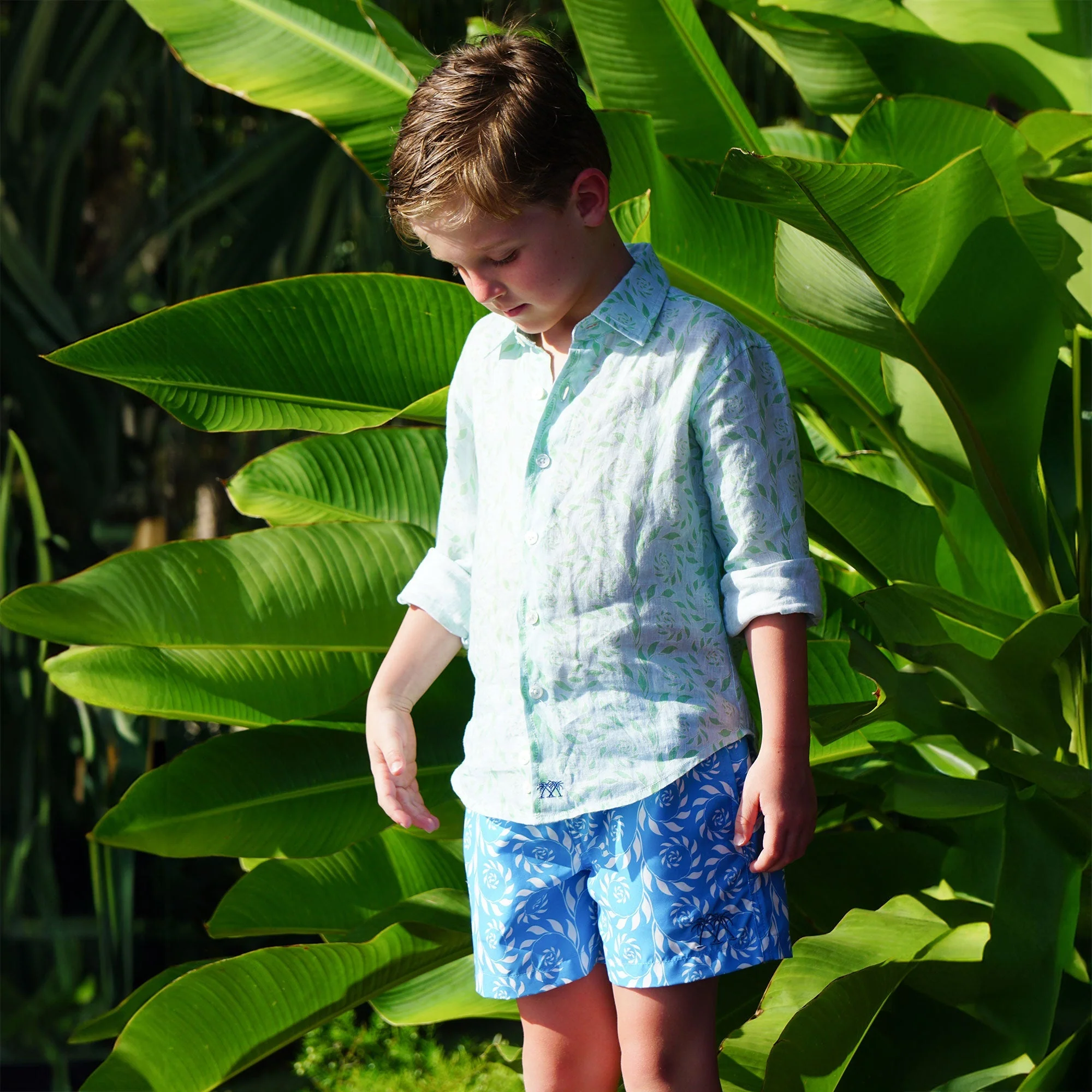 Kids' Swim Shorts FERN - Image 4