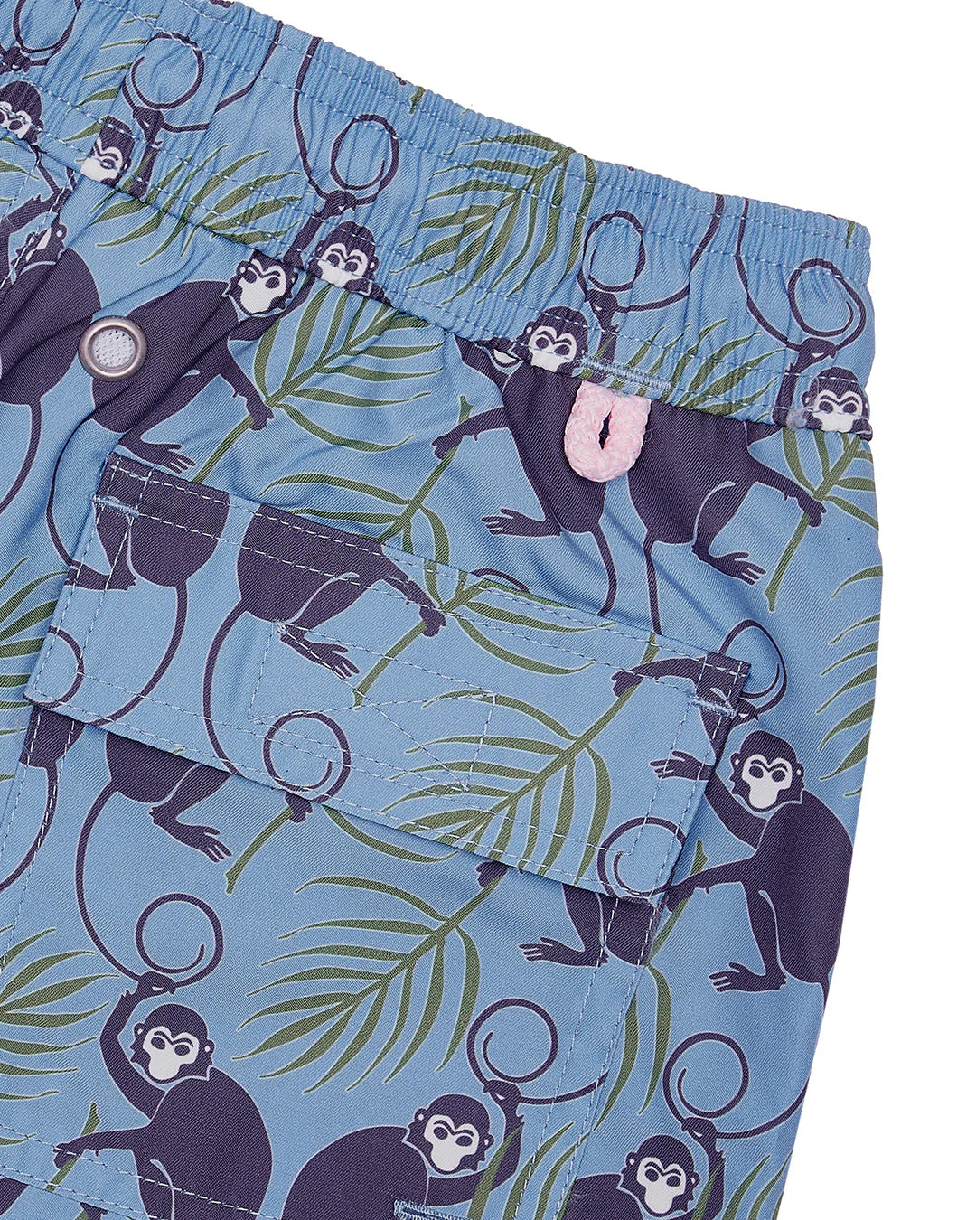 Kids' Swim Shorts MONKEY & PALMS - Image 7