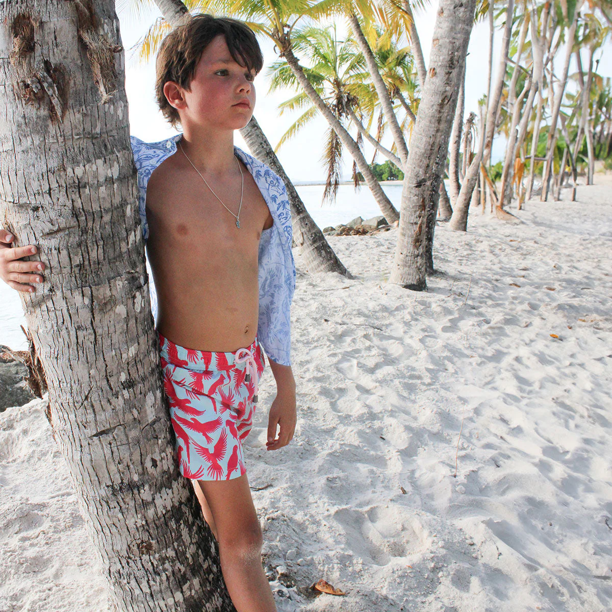 Kids' Swim Shorts PARROT - Image 3