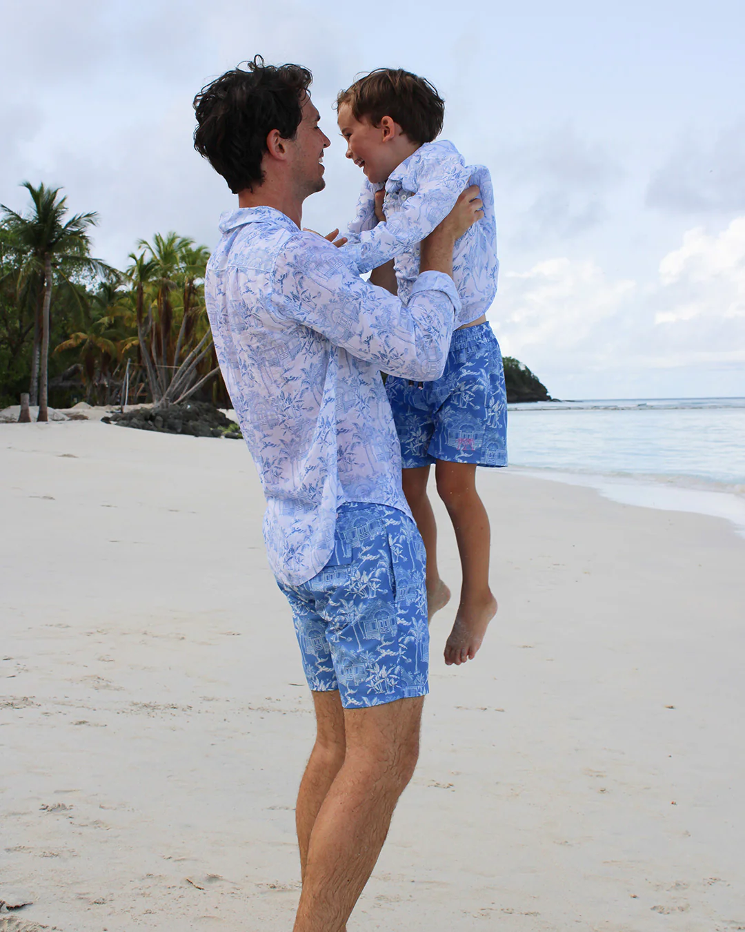 Linen Shirt PINK HOUSE TOILE - Image 3