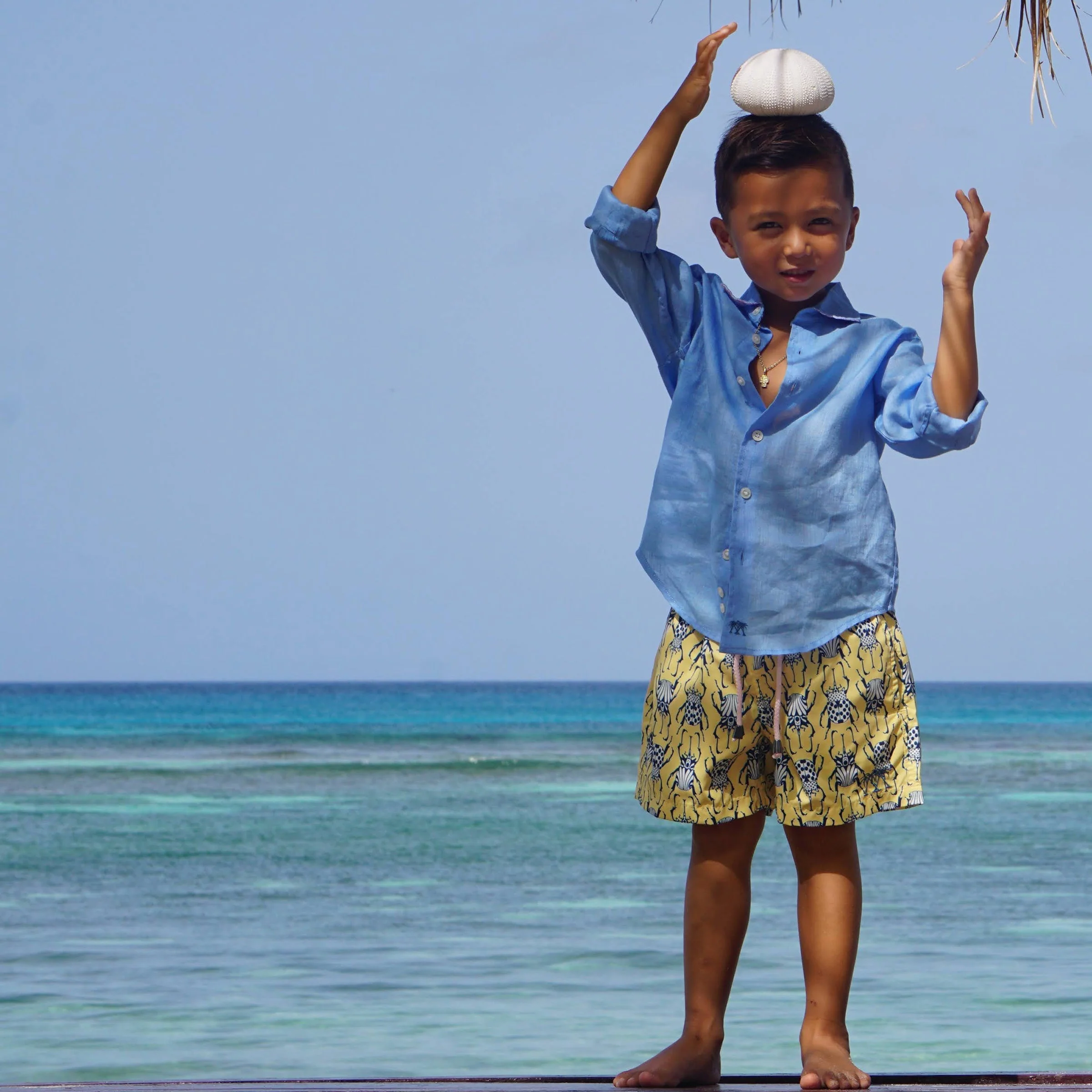 Kids' Swim Shorts BEETLE - Image 9