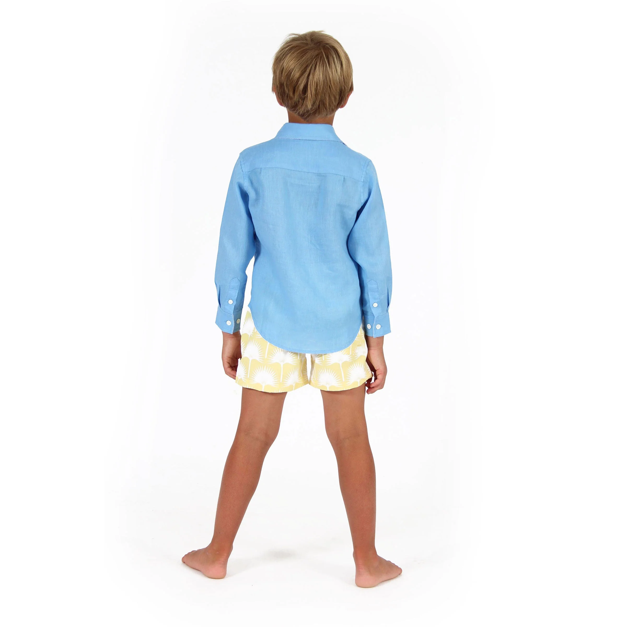 Kids' Swim Shorts FAN PALM - Image 4