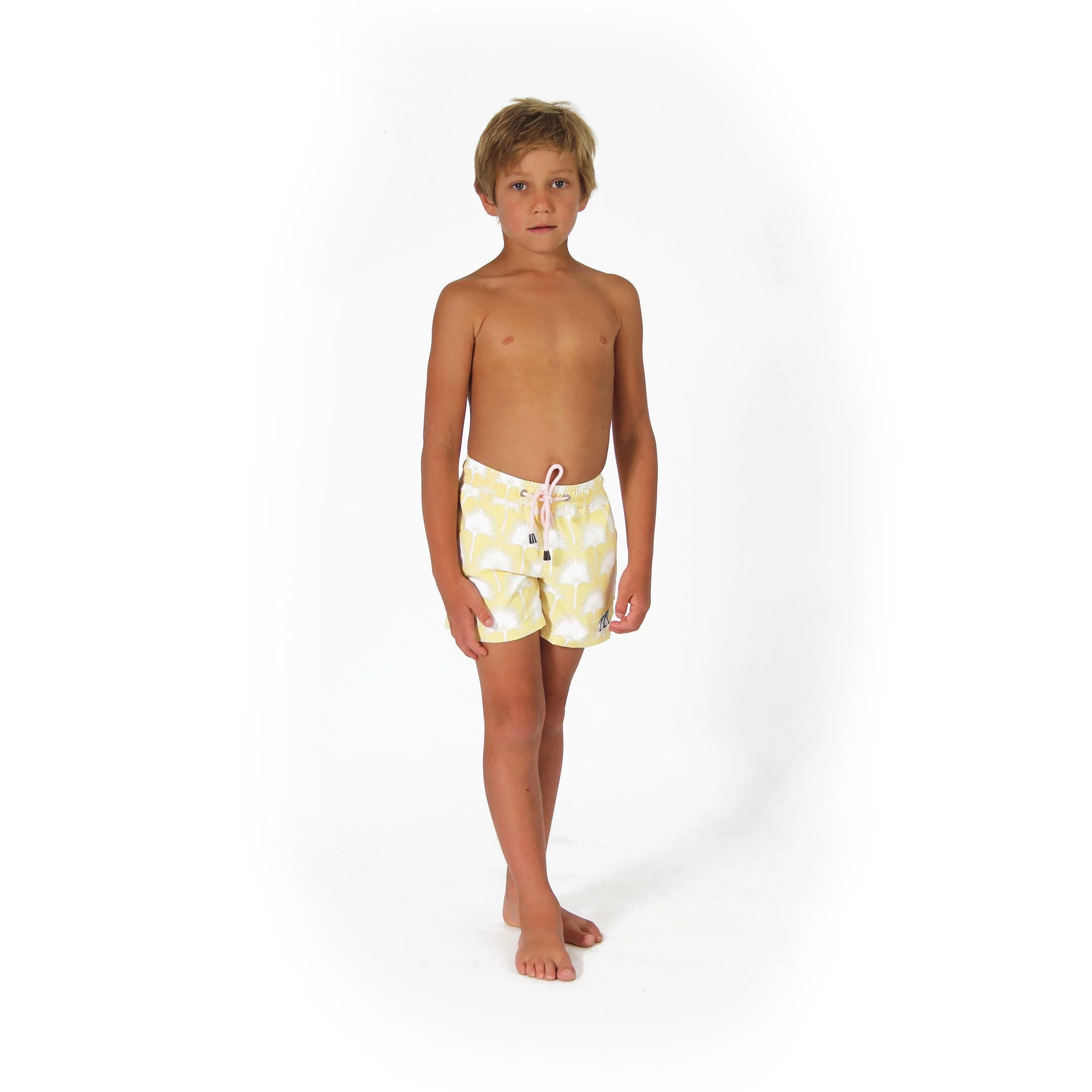 Kids' Swim Shorts FAN PALM - Image 5
