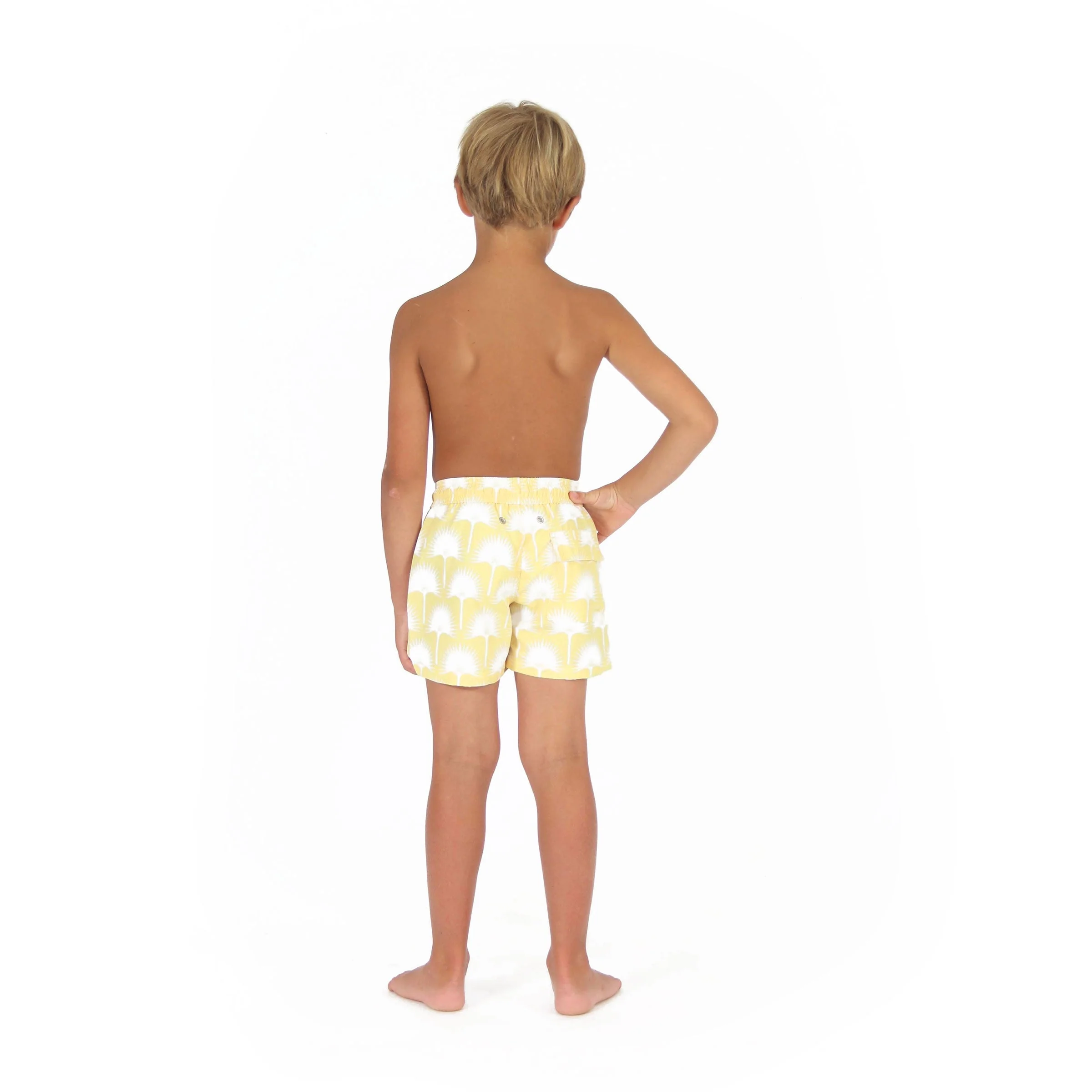 Kids' Swim Shorts FAN PALM - Image 6