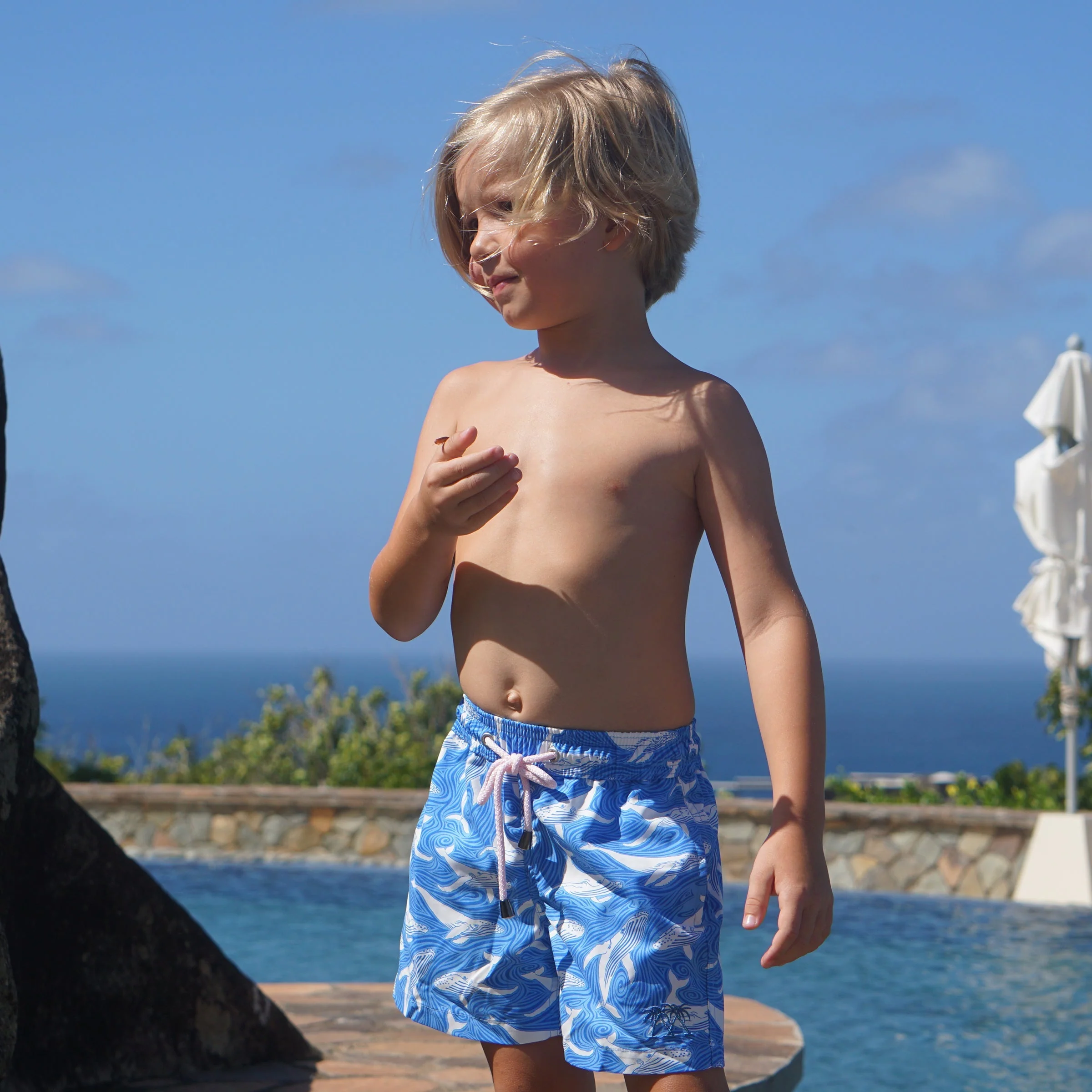 Kids' Swim Shorts WHALE - Image 3