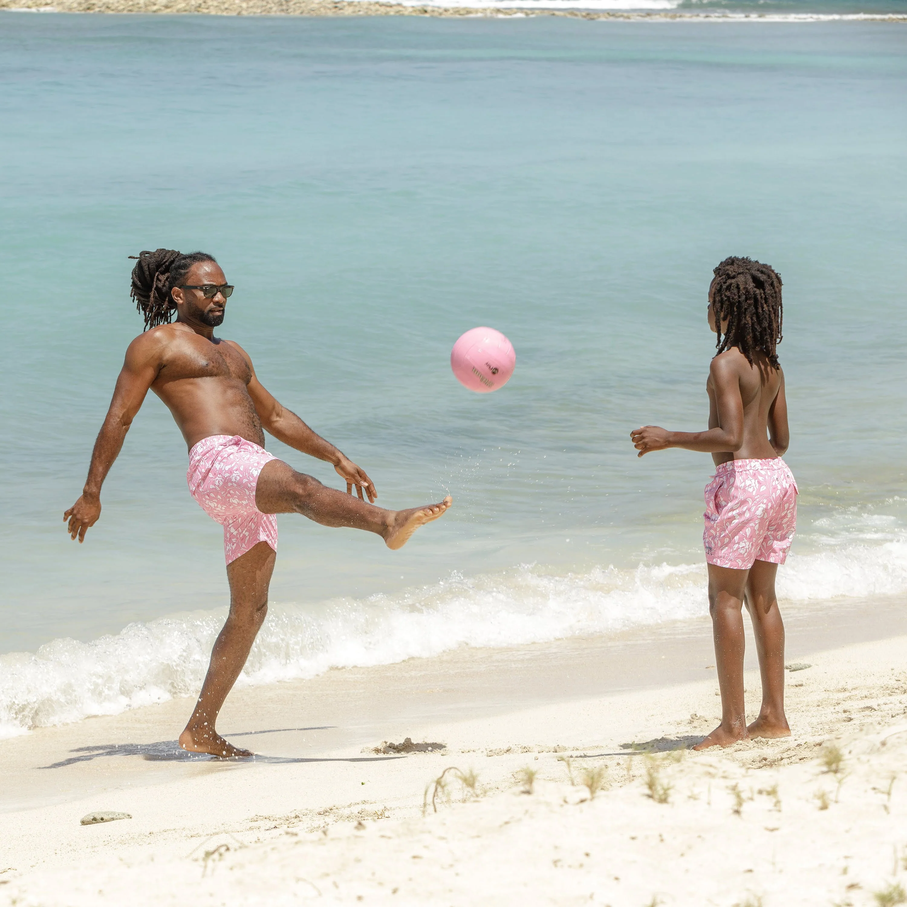 Kids' Swim Shorts HIBISCUS - Image 3