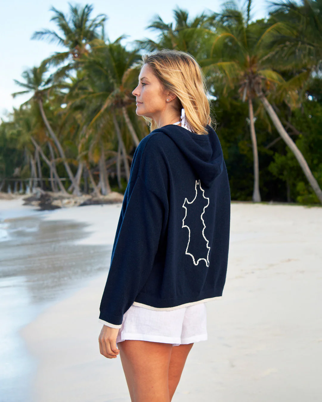 Cashmere Hoodie MUSTIQUE ISLAND