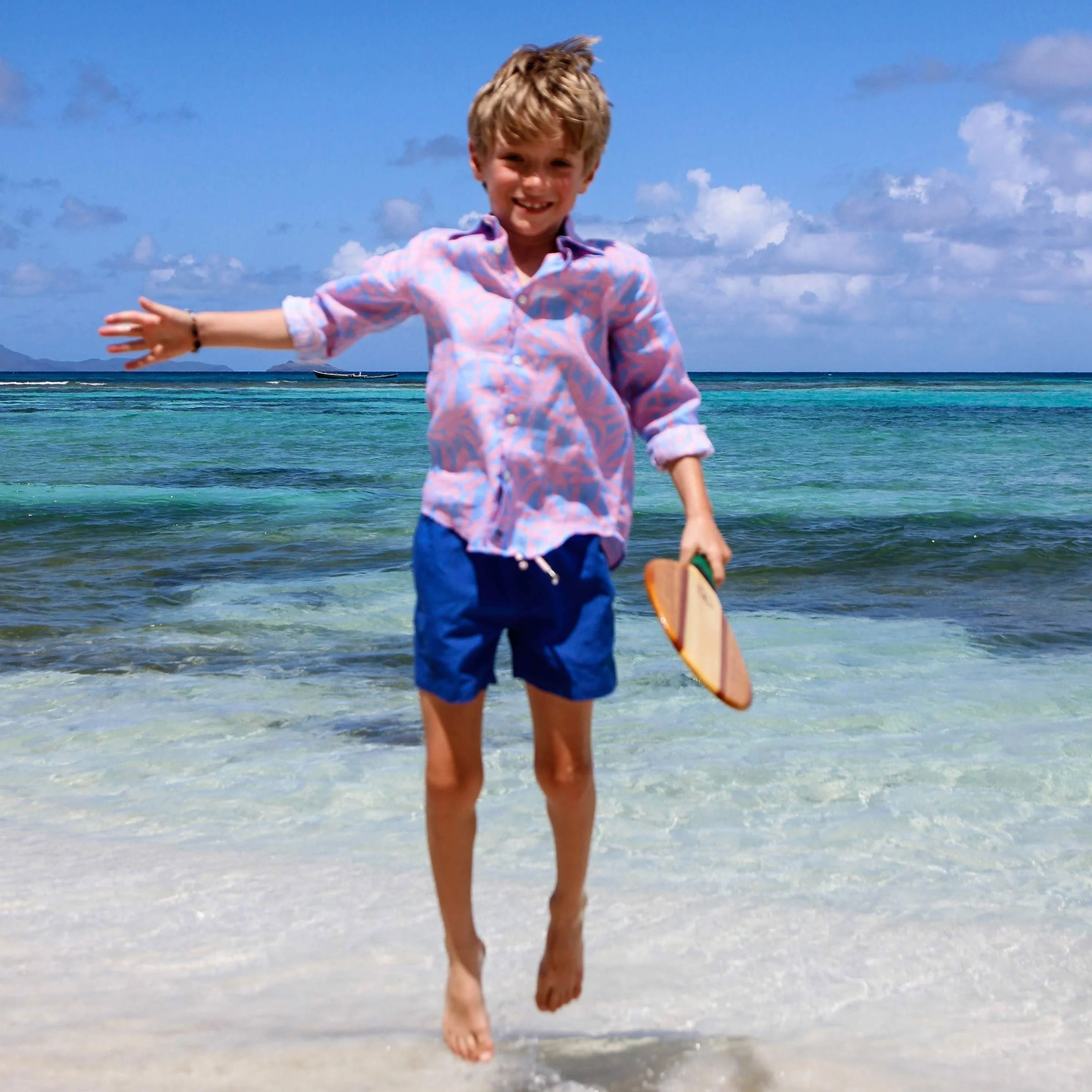 Kids' Linen Shirt BANANA TREE - Image 2