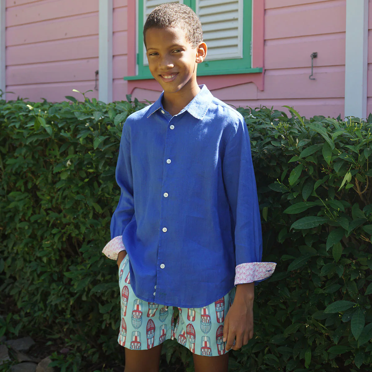 Kids' Linen Shirt - Image 2