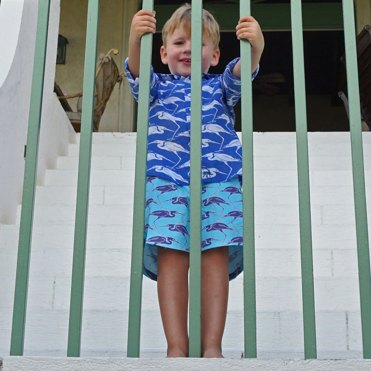 Kids' Linen Shirt EGRET - Image 4