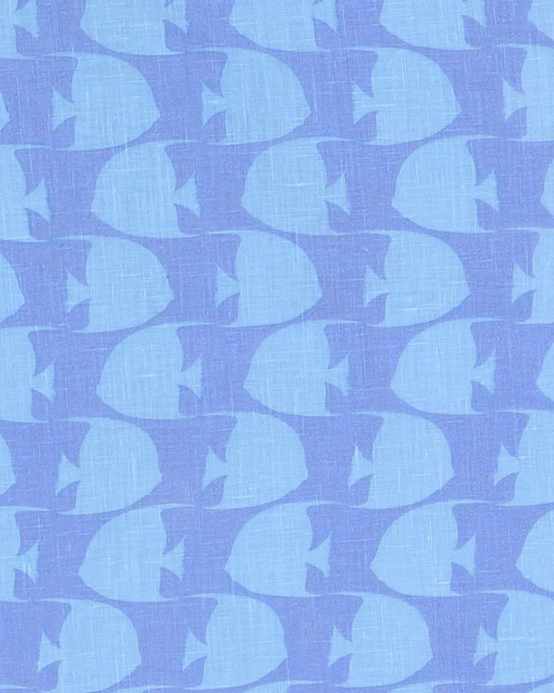 Kids' Linen Shirt FISH - Image 4