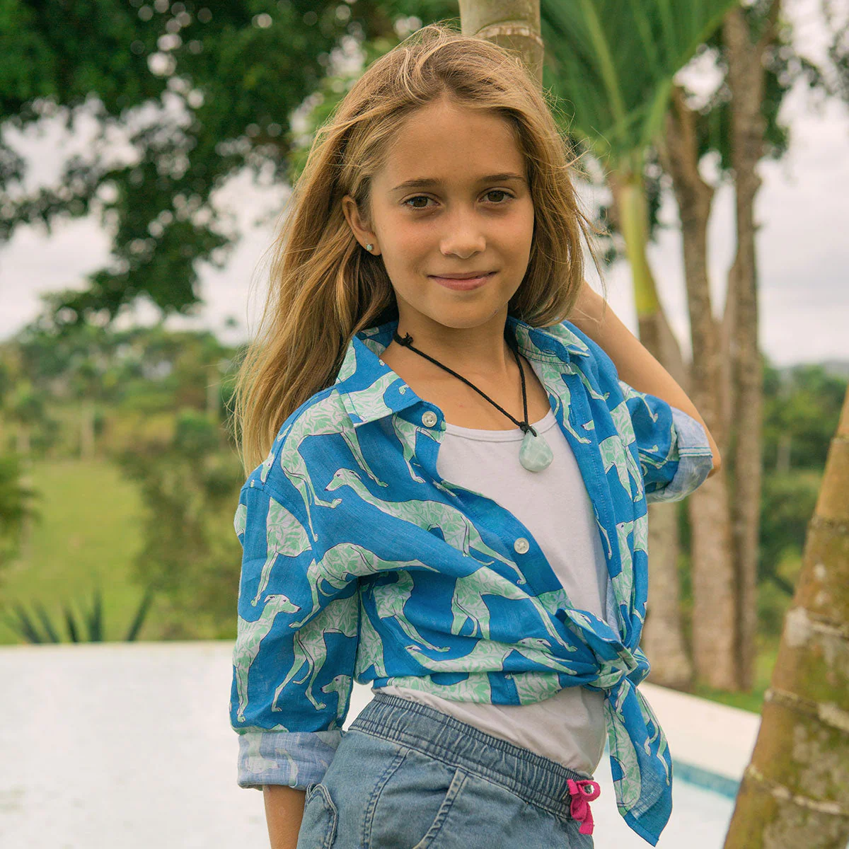 Kids' Linen Shirt LURCHER - Image 9