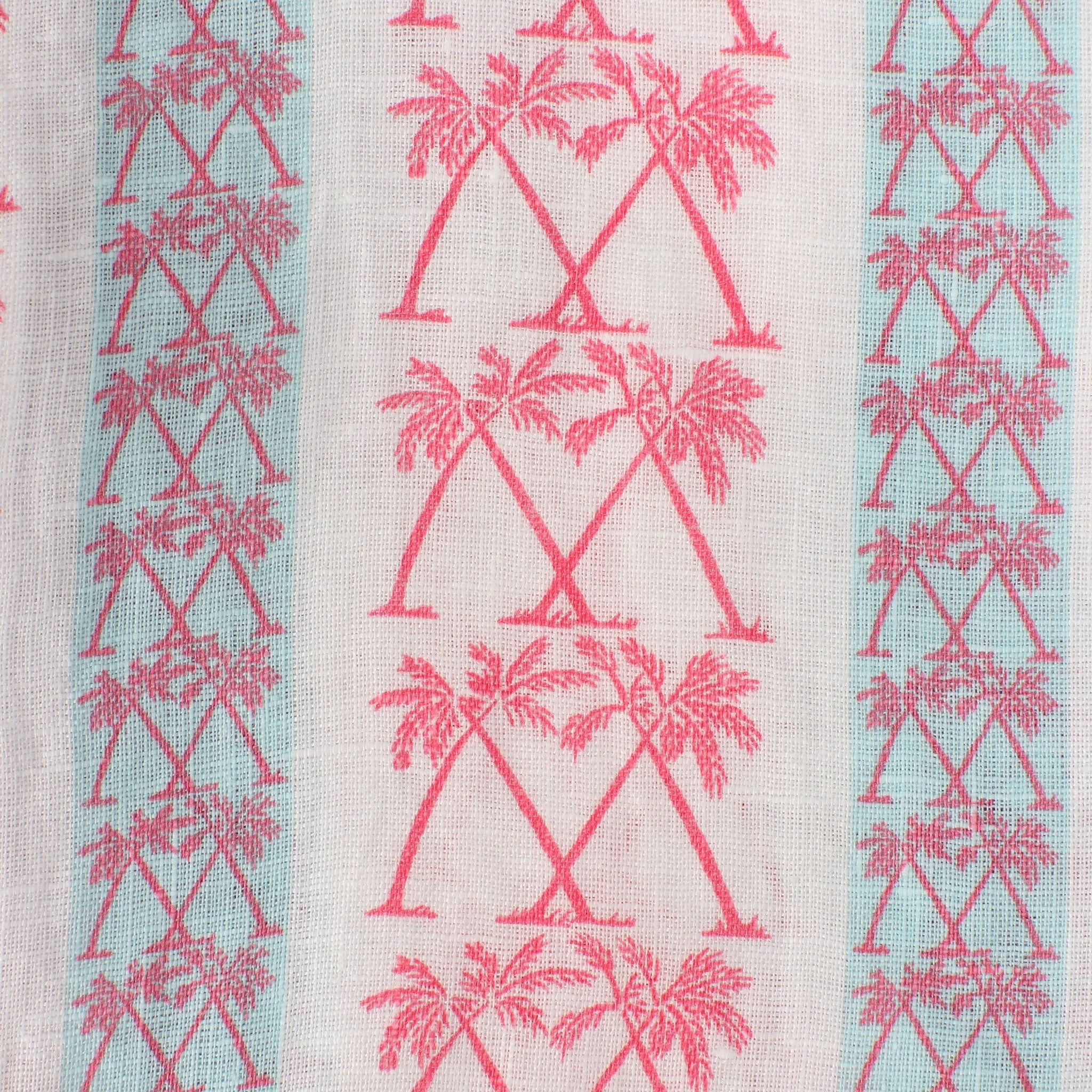 Kids' Linen Shirt PALM STRIPE - Image 4