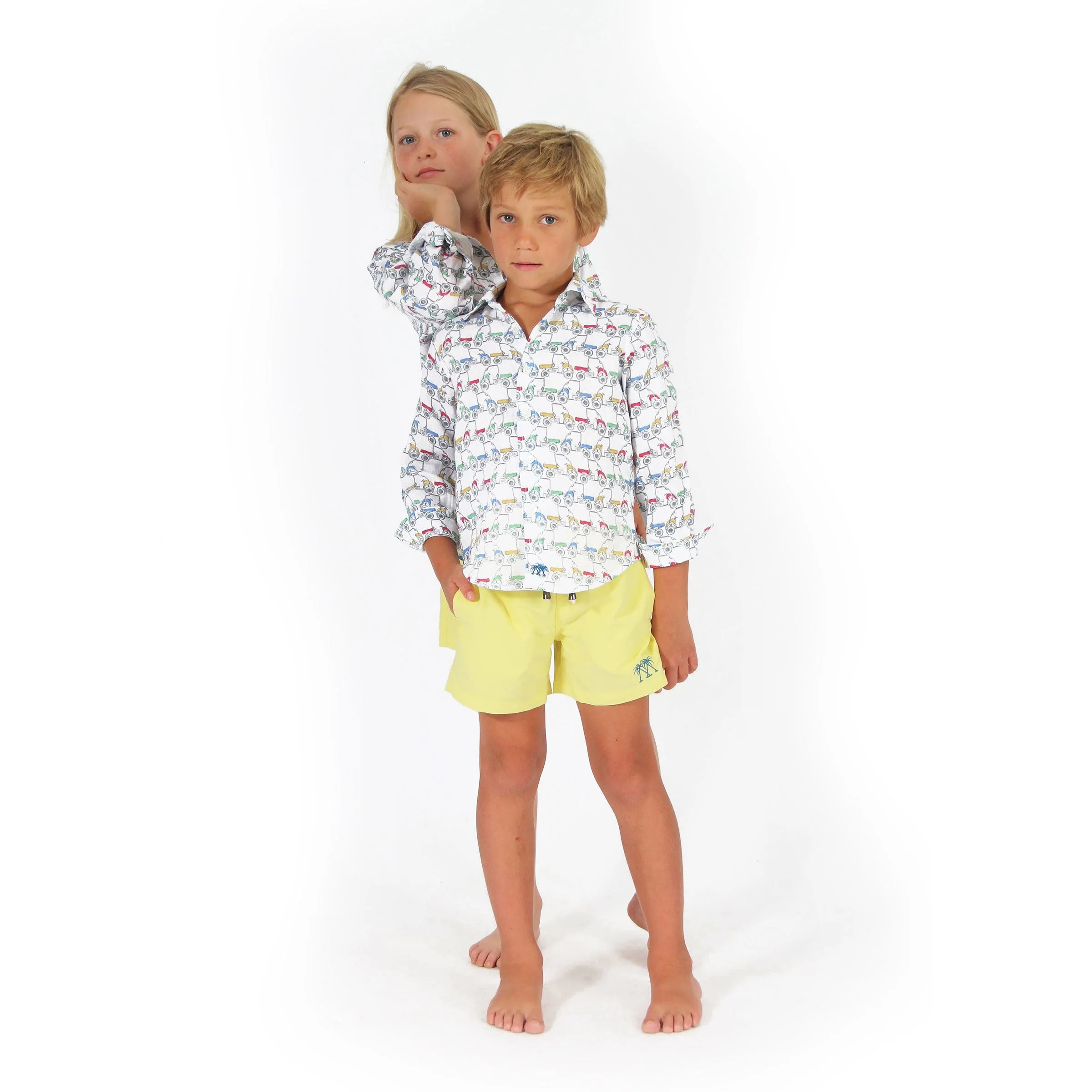 Kids' Linen Shirt MUSTIQUE MULE - Image 4