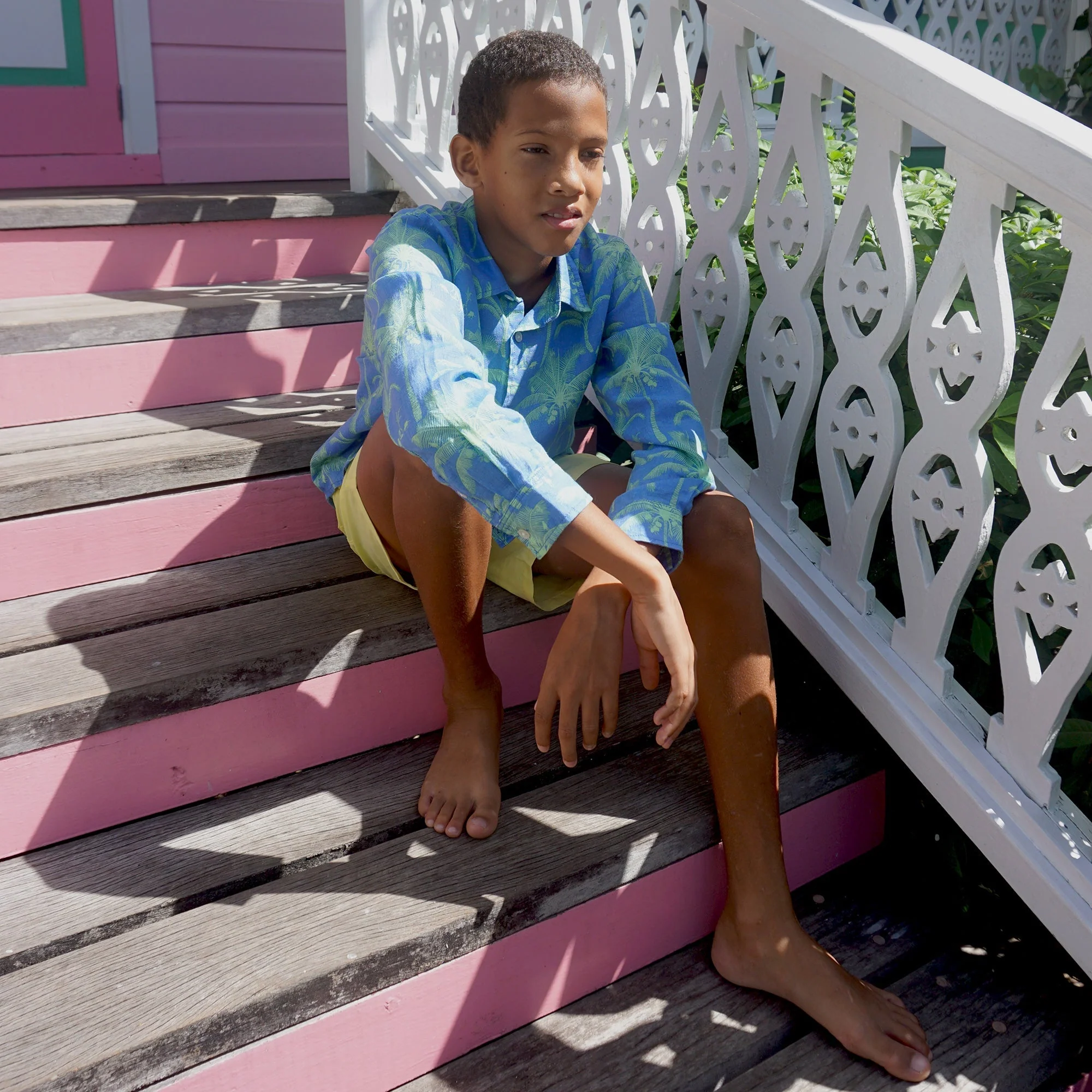 Kids' Linen Shirt PLANTATION - Image 4