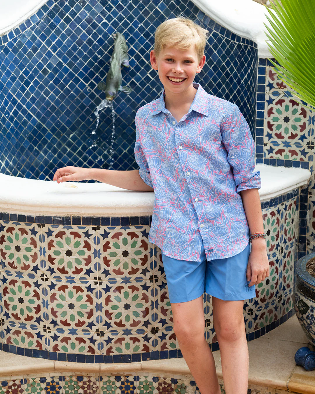 Kids' Linen Shirt PROTEA - Image 3