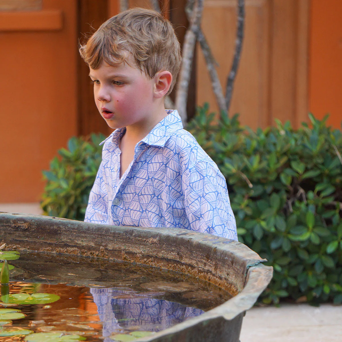 Kids' Linen Shirt SHELLTOP - Image 3