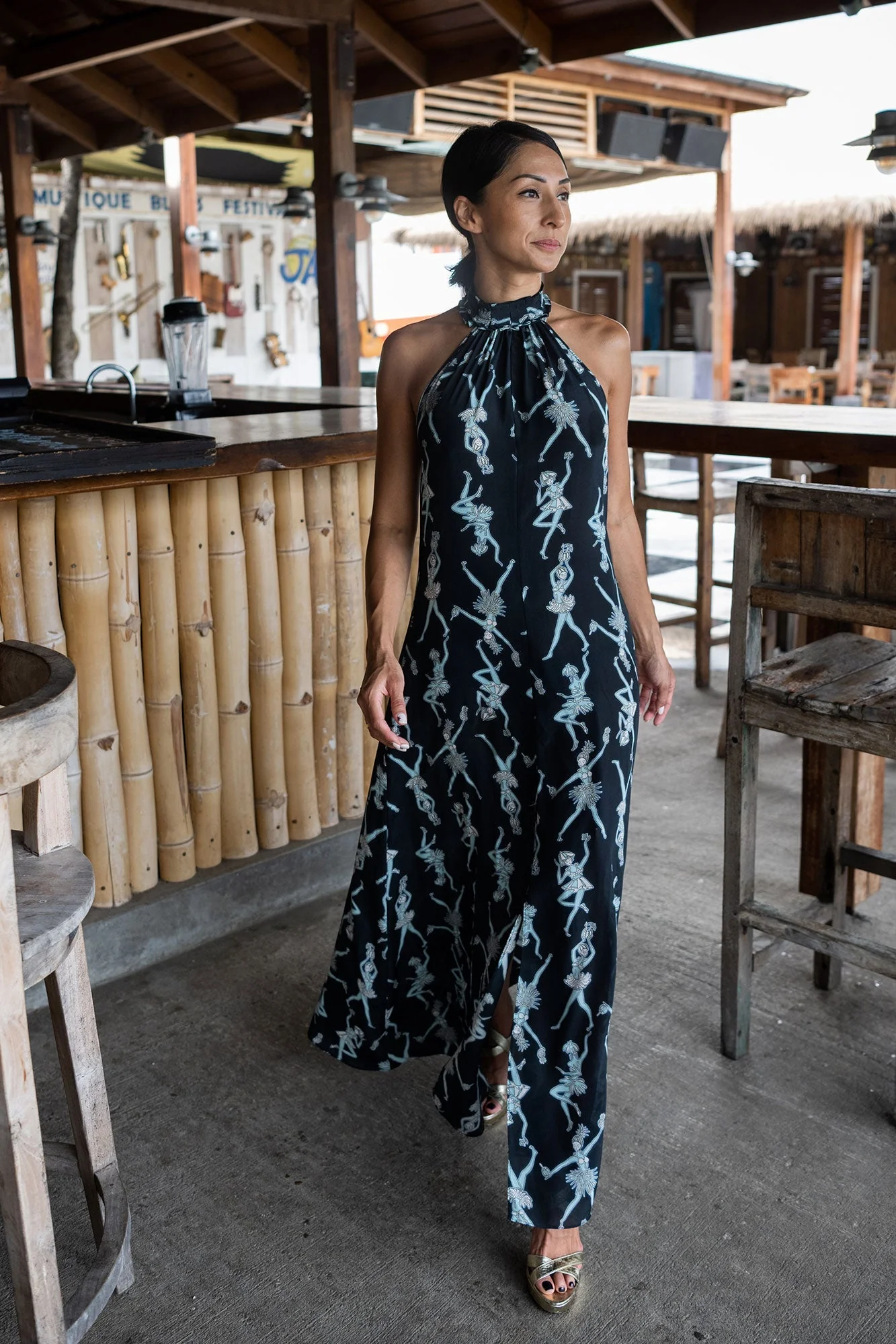Silk Dena Dress FRUIT PUNCH - Image 6