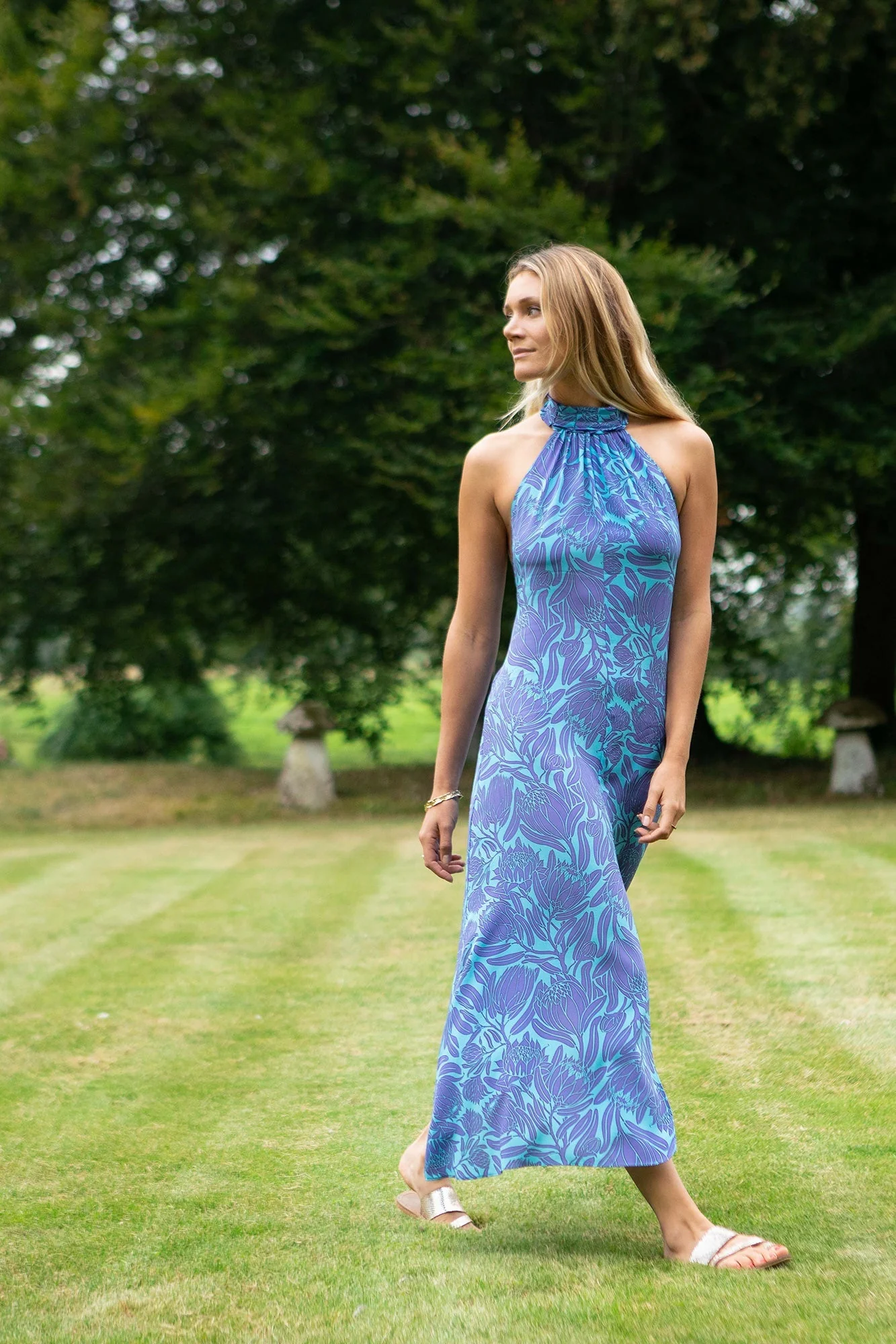 Silk Dena Dress PROTEA - Image 3