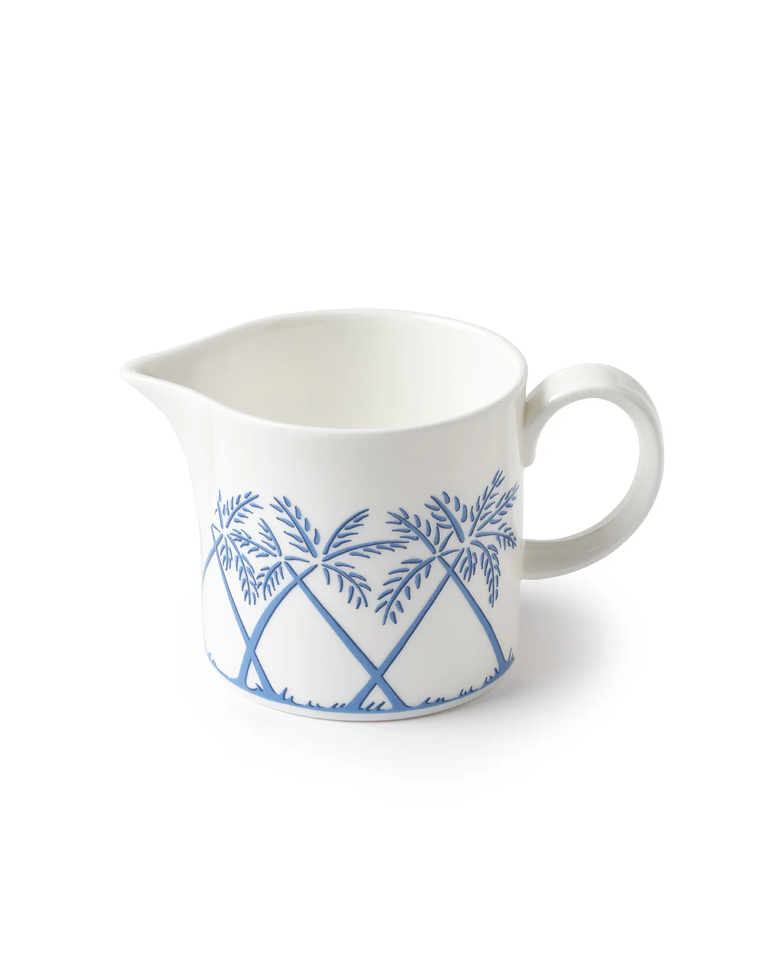 Fine Bone China Cream Jug PALMS