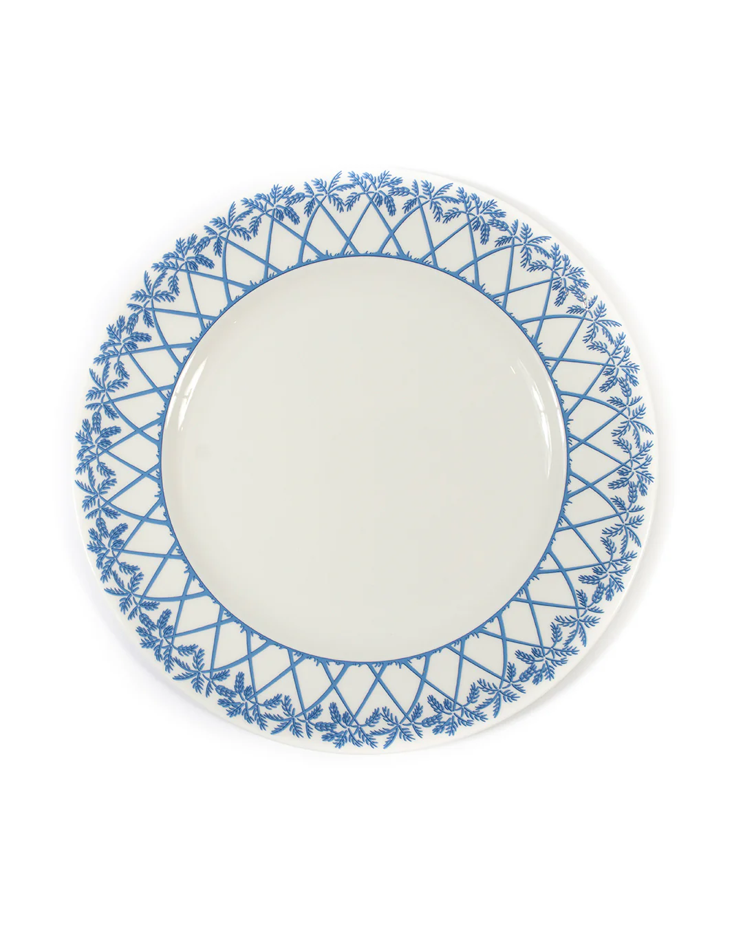 Fine Bone China 4 Dinner Plates PALMS - Image 6