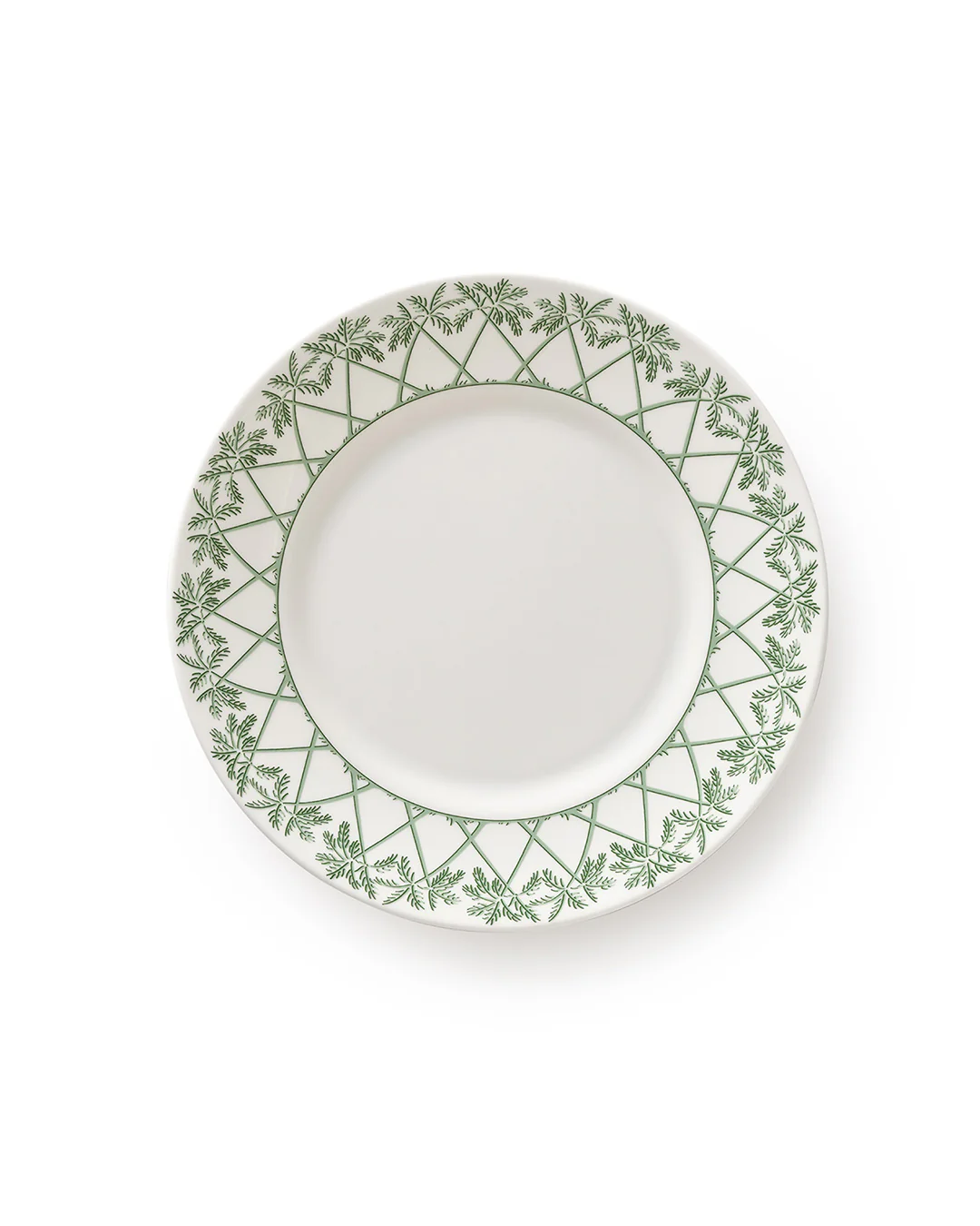Fine Bone China 4 Salad Plates PALMS - Image 5
