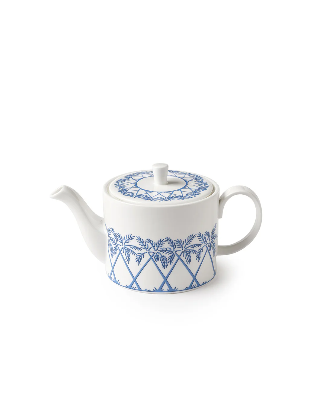 Fine Bone China Small Teapot PALMS