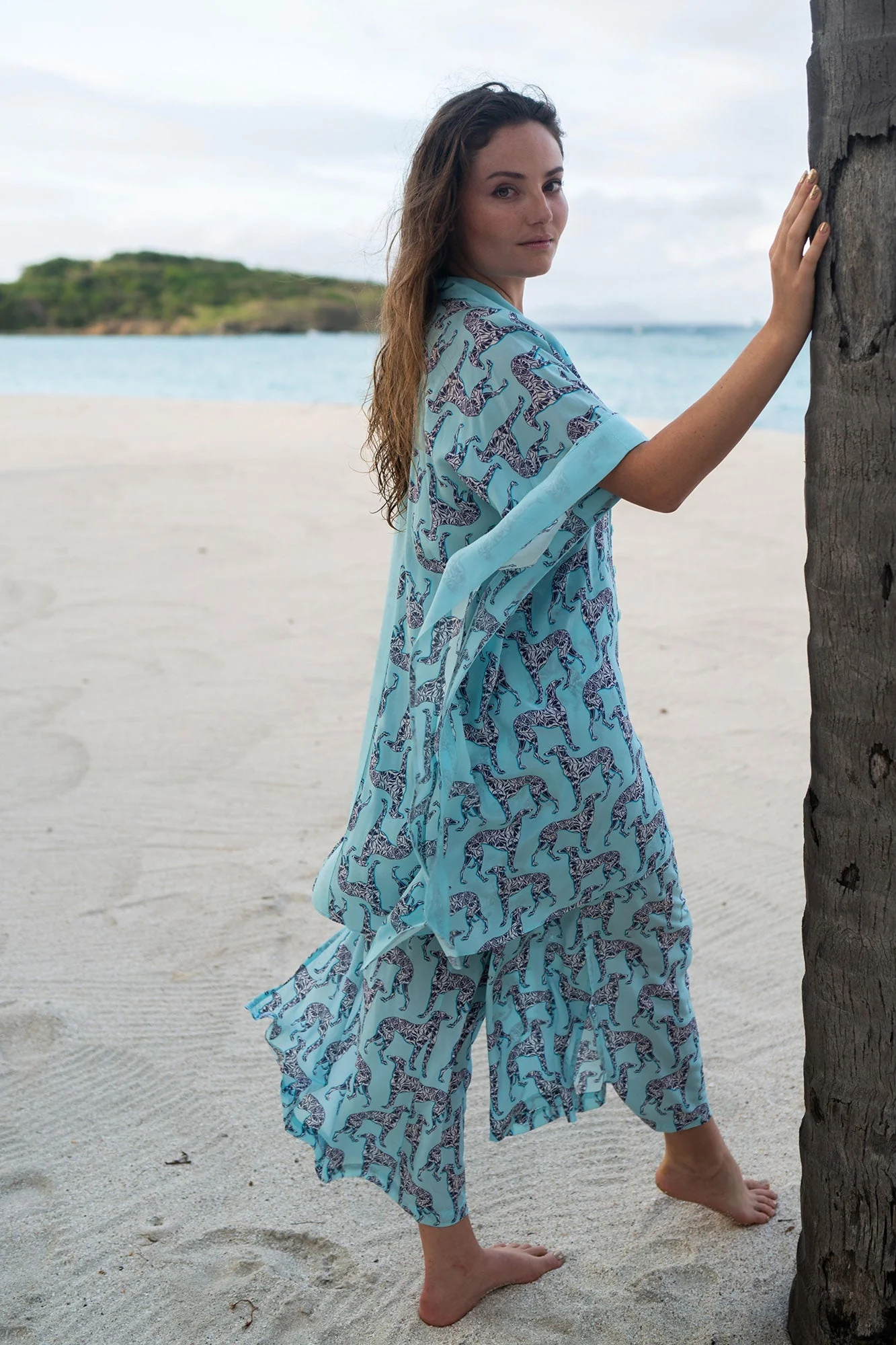 Silk Jade Poncho LURCHER - Image 4