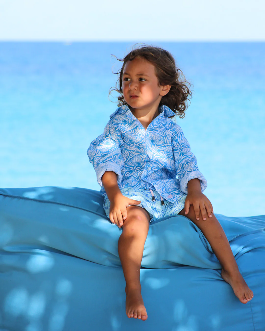 Kids' Linen Shirt PANGOLIN - Image 3