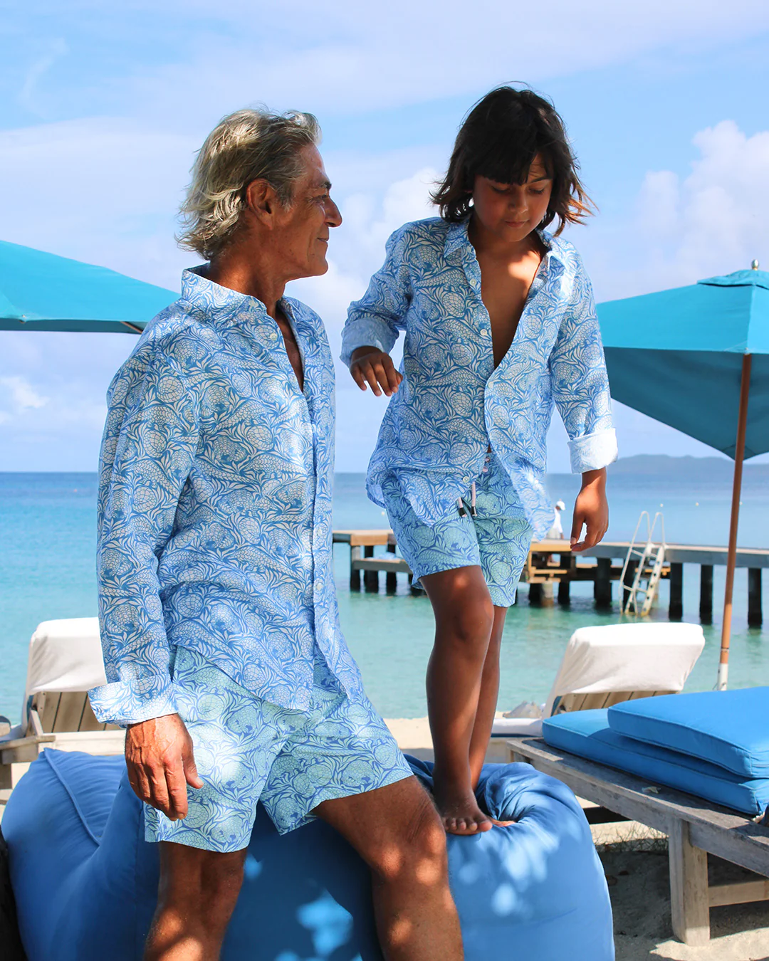 Kids' Linen Shirt PANGOLIN - Image 5