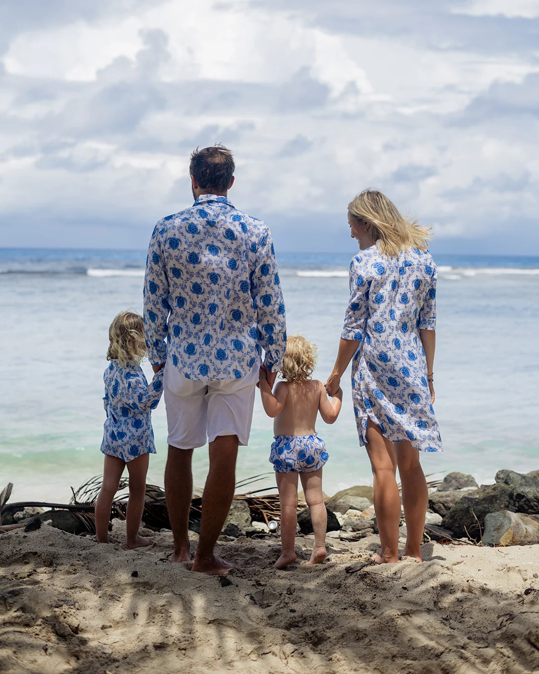 Kids' Linen Shirt TURTLE TRELLIS - Image 6