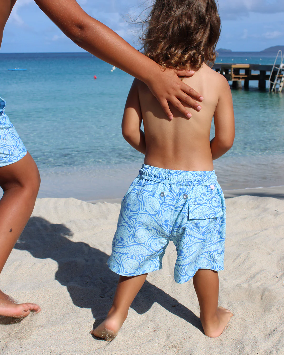 Kids' Swim Shorts PANGOLIN - Image 3