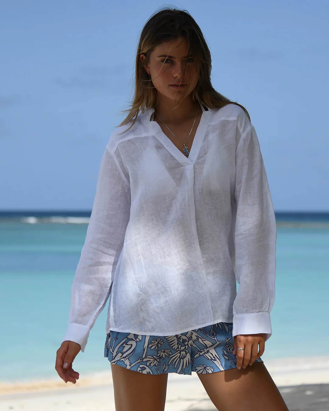 Silk Shorts PARROT - Image 4
