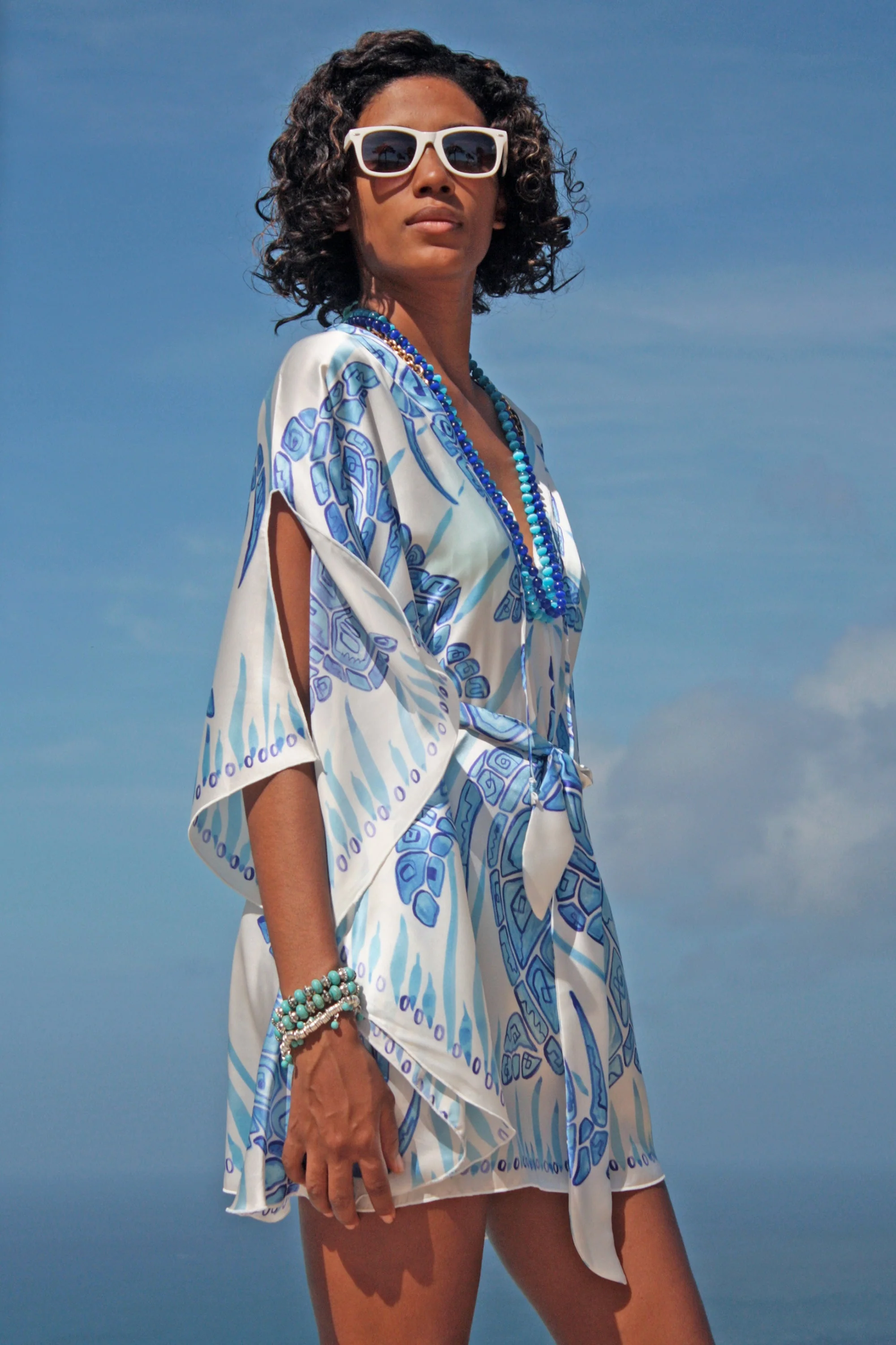 Silk Leanna Kaftan TURTLE - Image 2