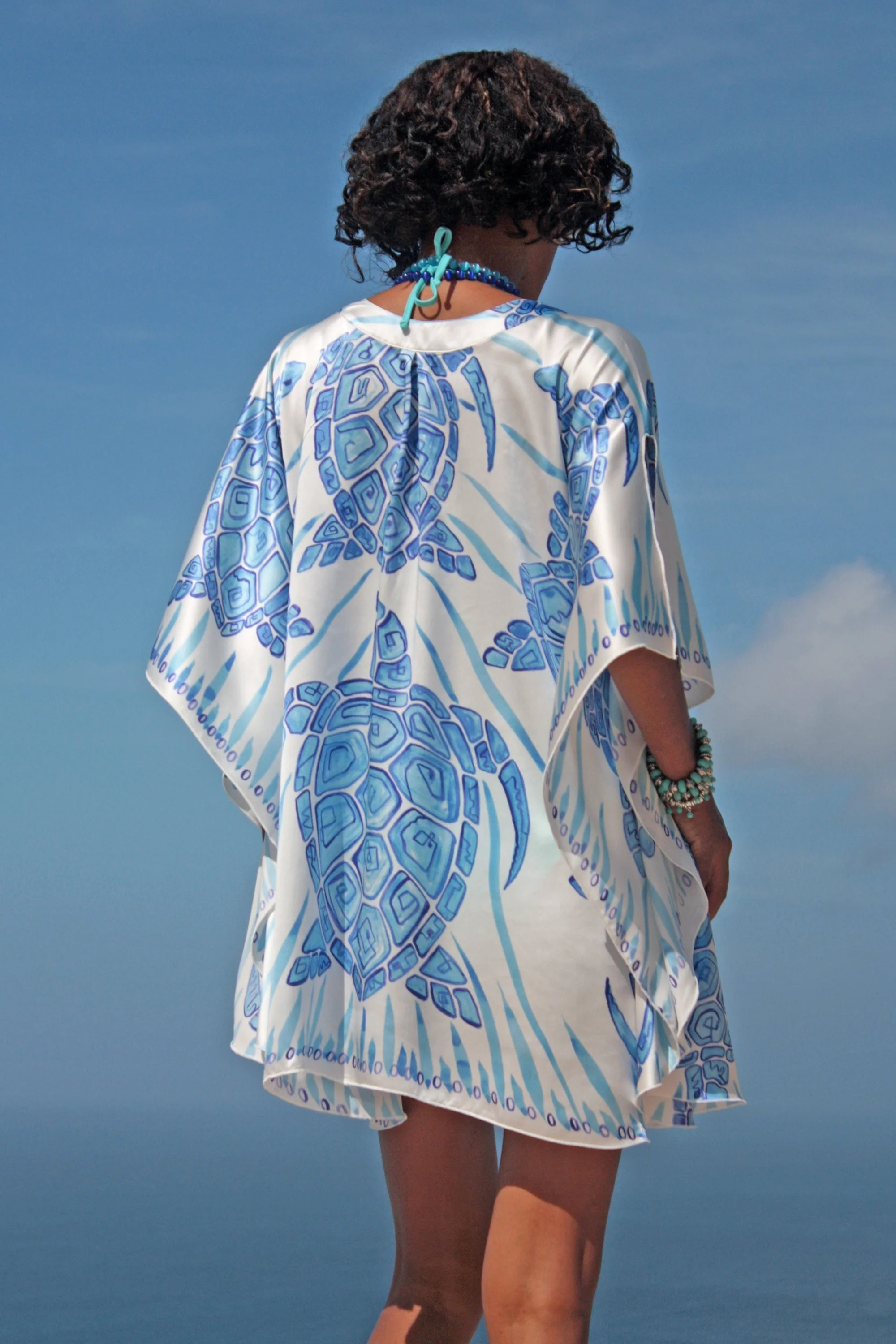 Silk Leanna Kaftan TURTLE - Image 3