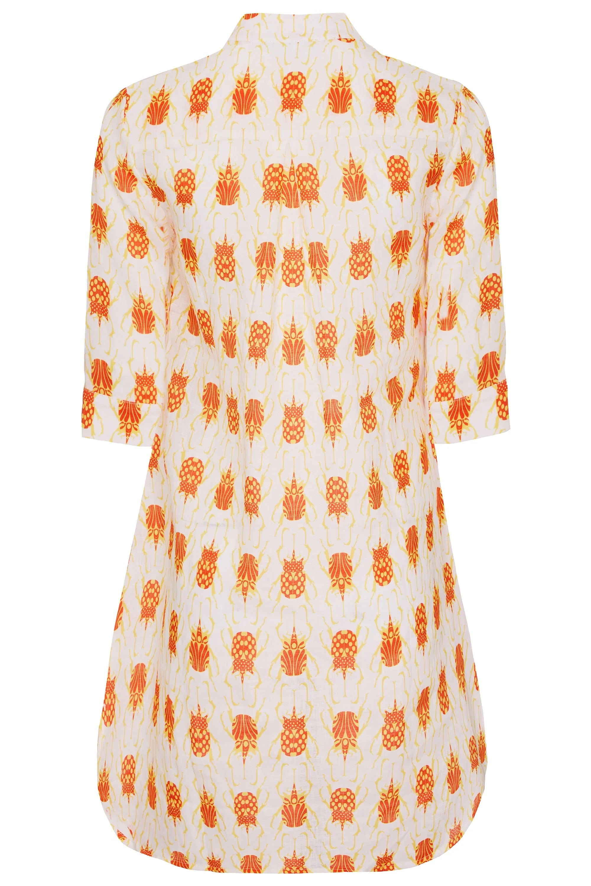 Linen Decima Dress BEETLE - Image 6