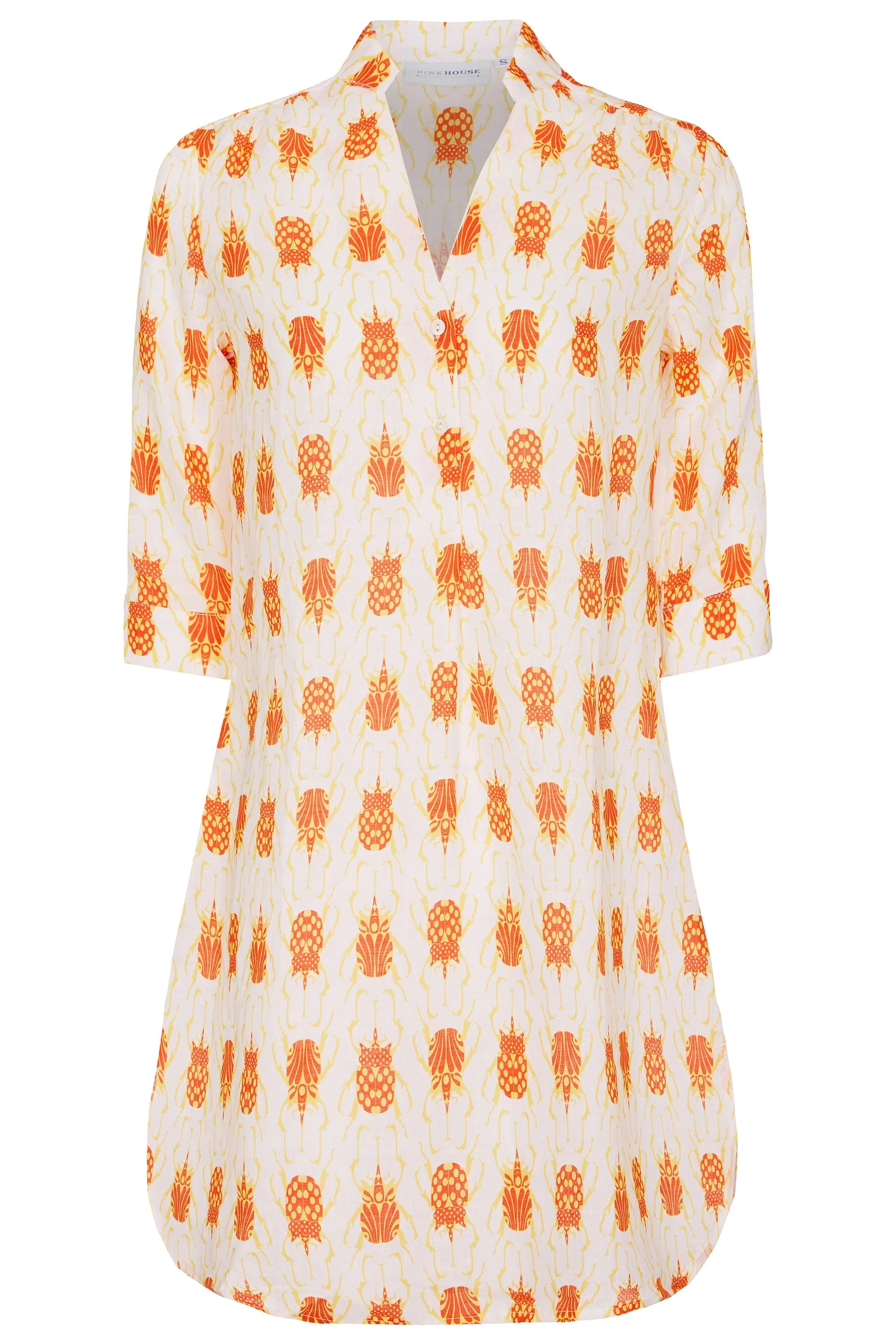 Linen Decima Dress BEETLE - Image 8