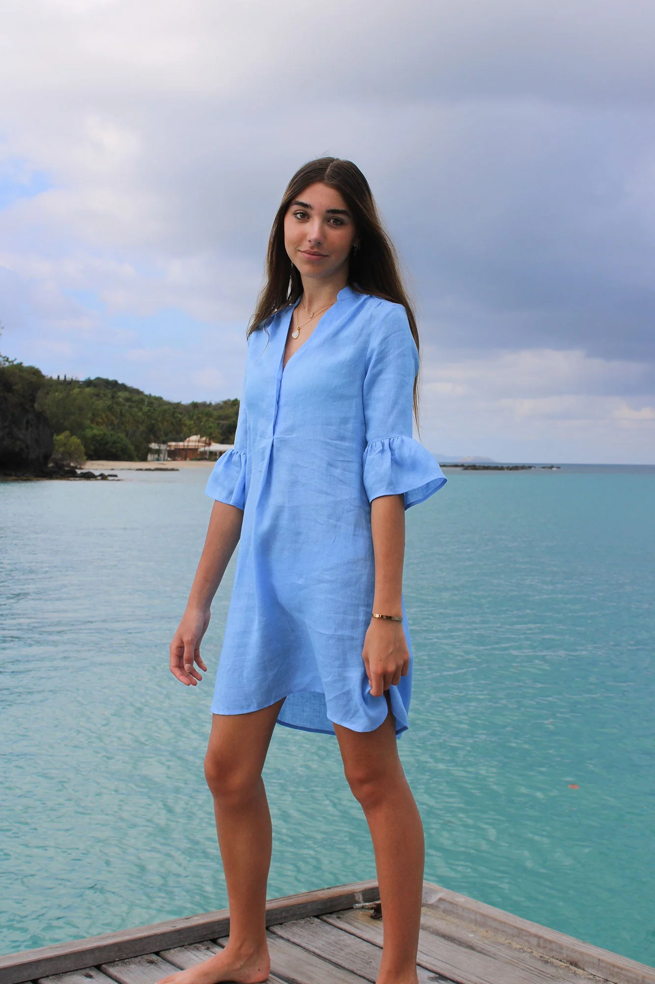 Linen Decima Dress - Image 2