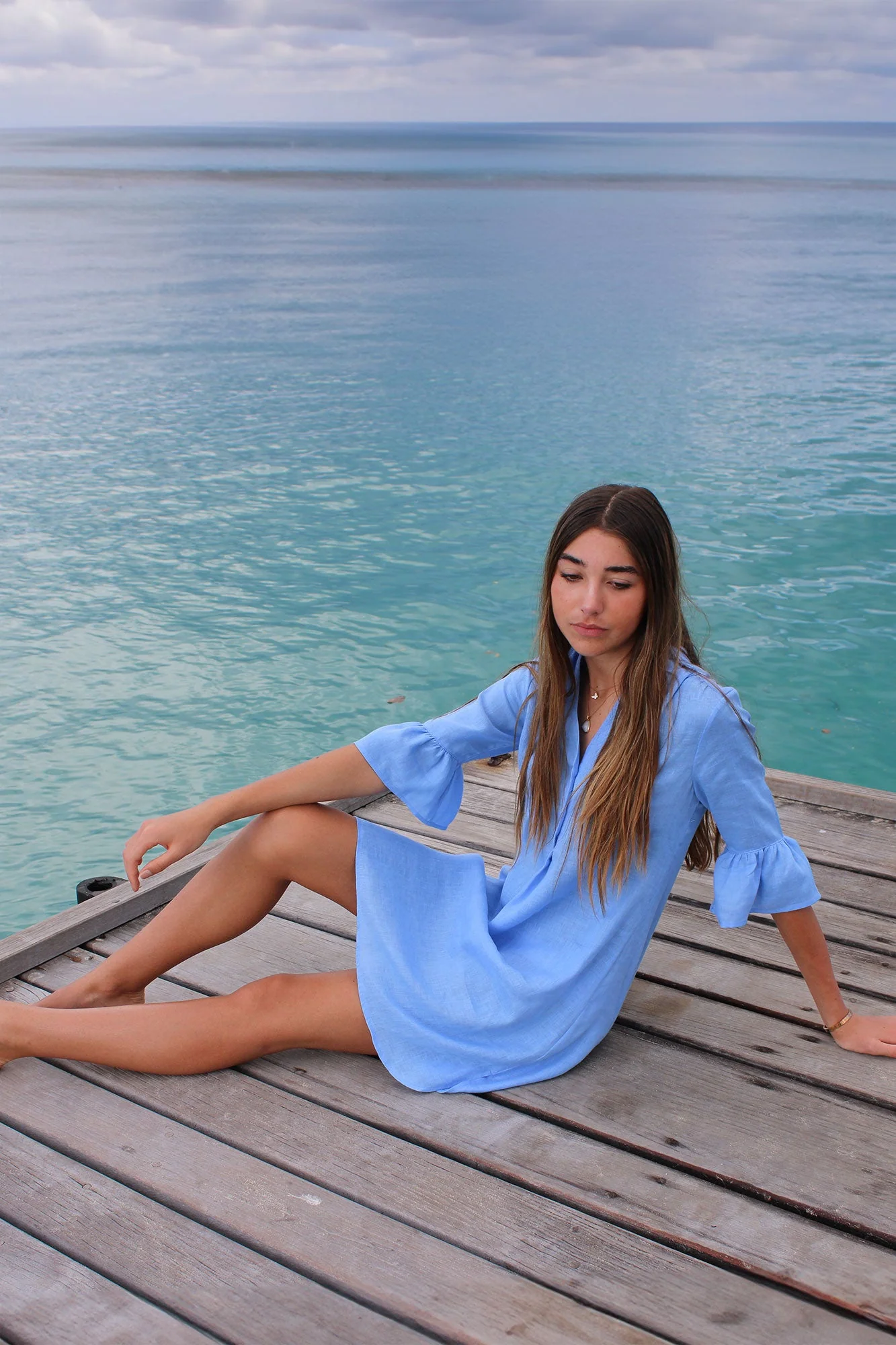 Linen Decima Dress - Image 3