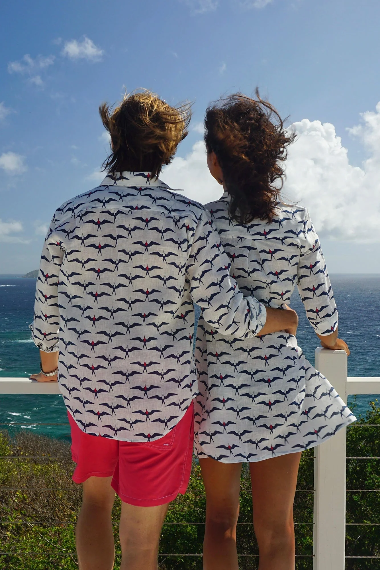 Linen Decima Dress FRIGATE BIRD - Image 6