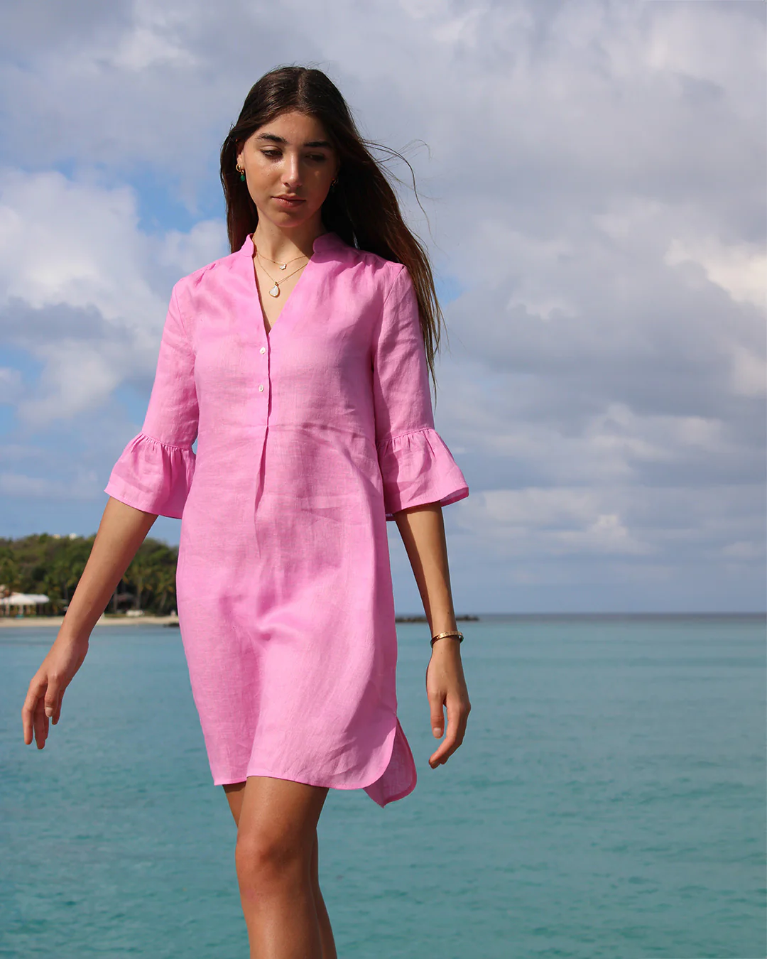 Linen Decima Dress - Image 4