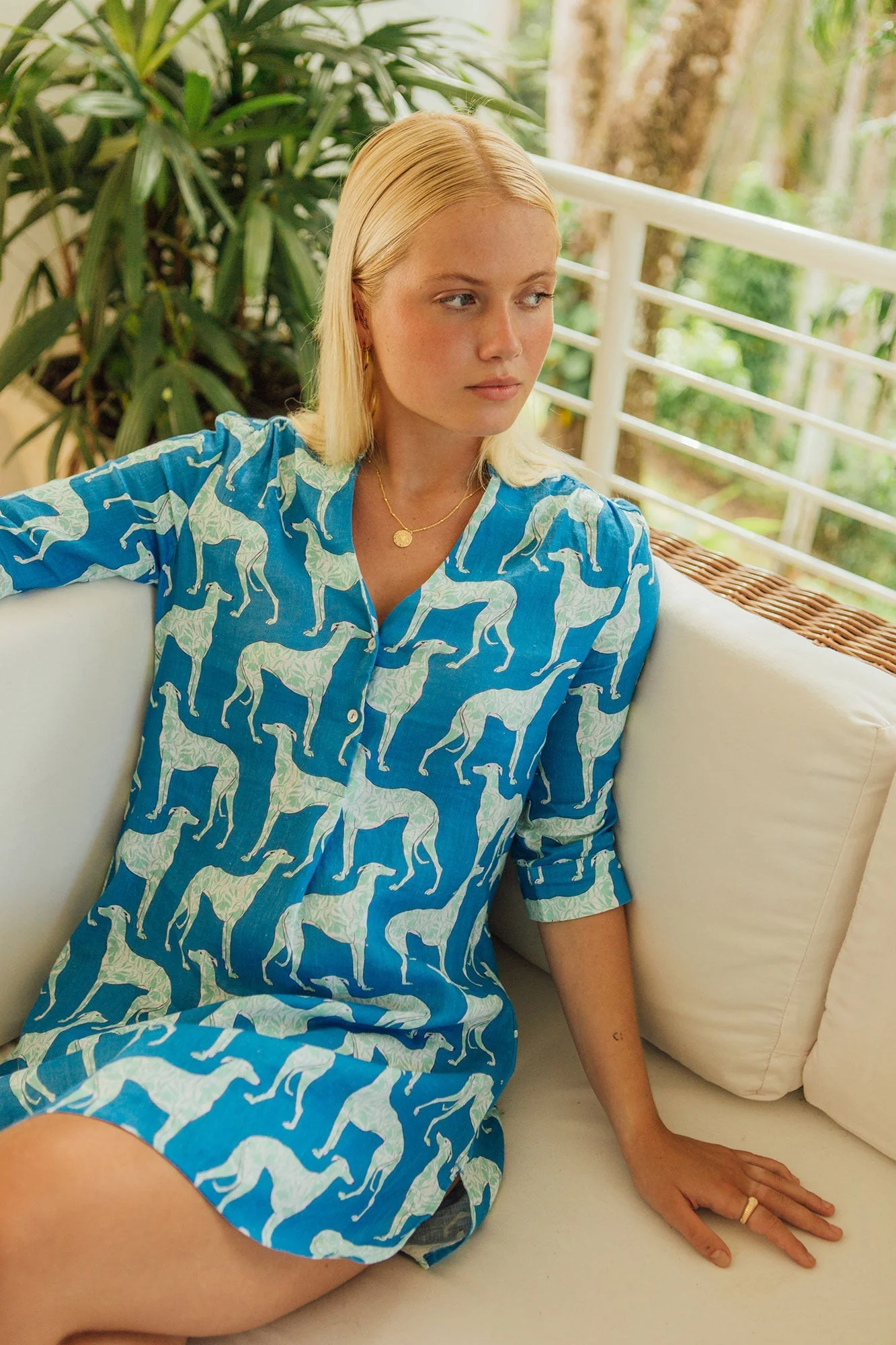 Linen Decima Dress LURCHER - Image 4