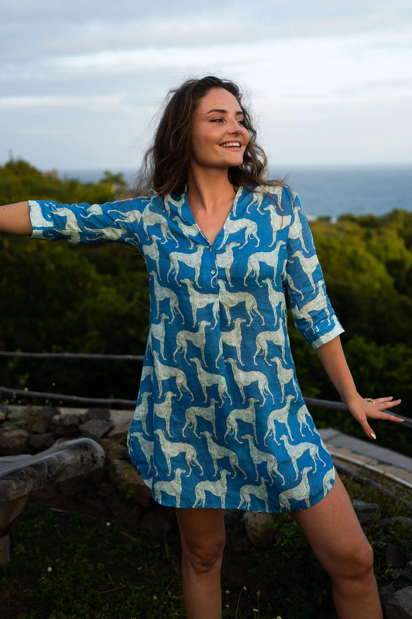 Linen Decima Dress LURCHER - Image 5