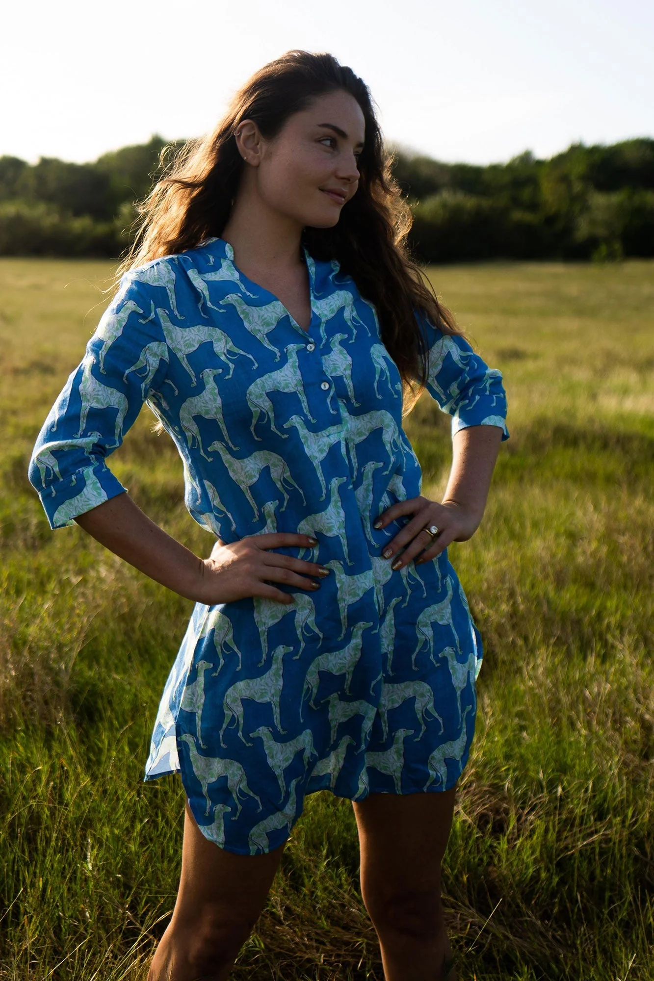 Linen Decima Dress LURCHER - Image 7