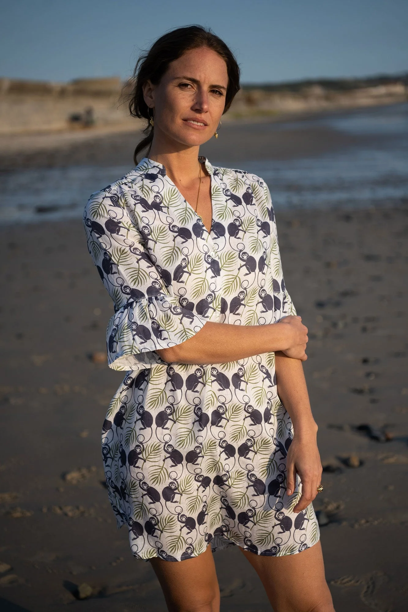 Linen Decima Dress MONKEY & PALMS - Image 5