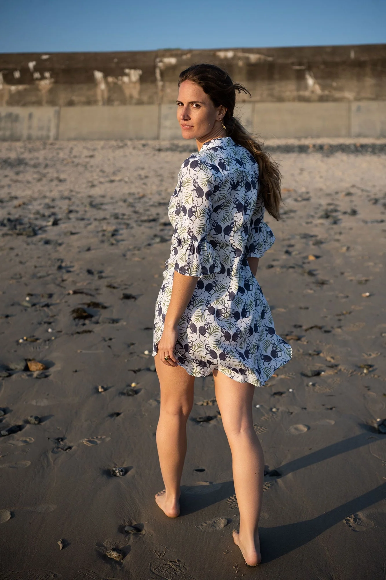 Linen Decima Dress MONKEY & PALMS - Image 6