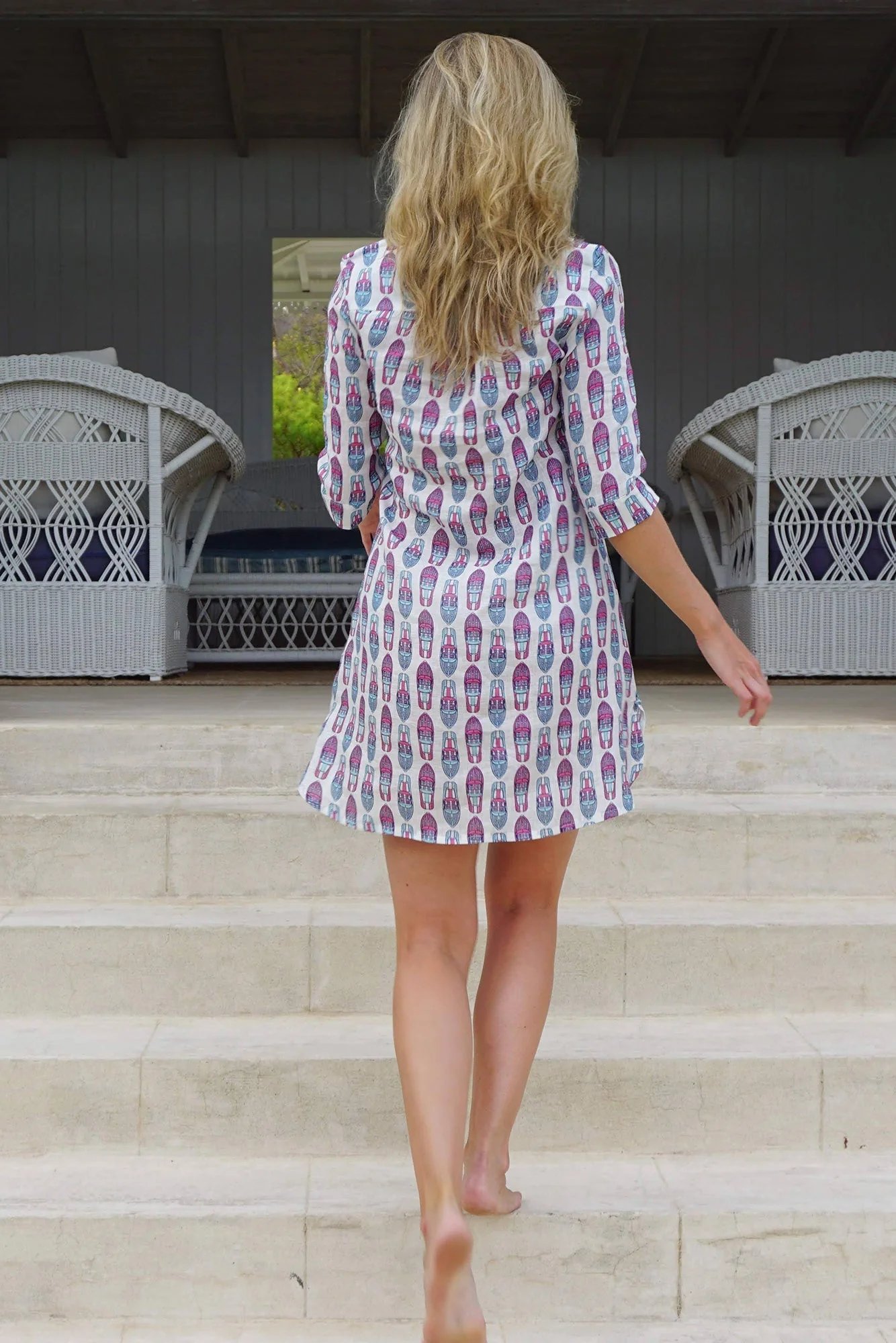Linen Decima Dress RIVA - Image 4