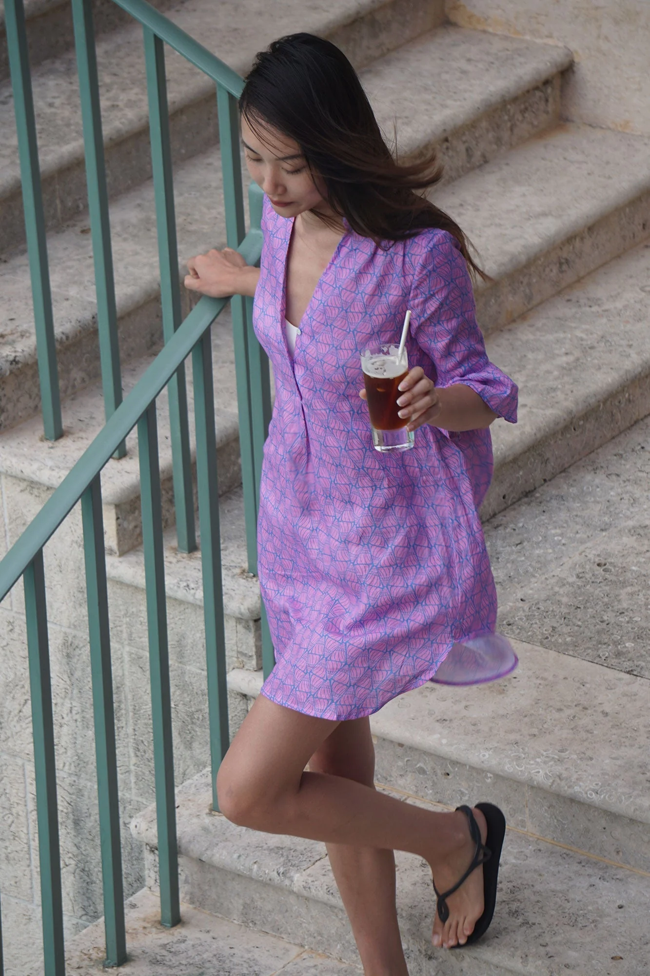 Linen Decima Dress SHELLTOP - Image 8